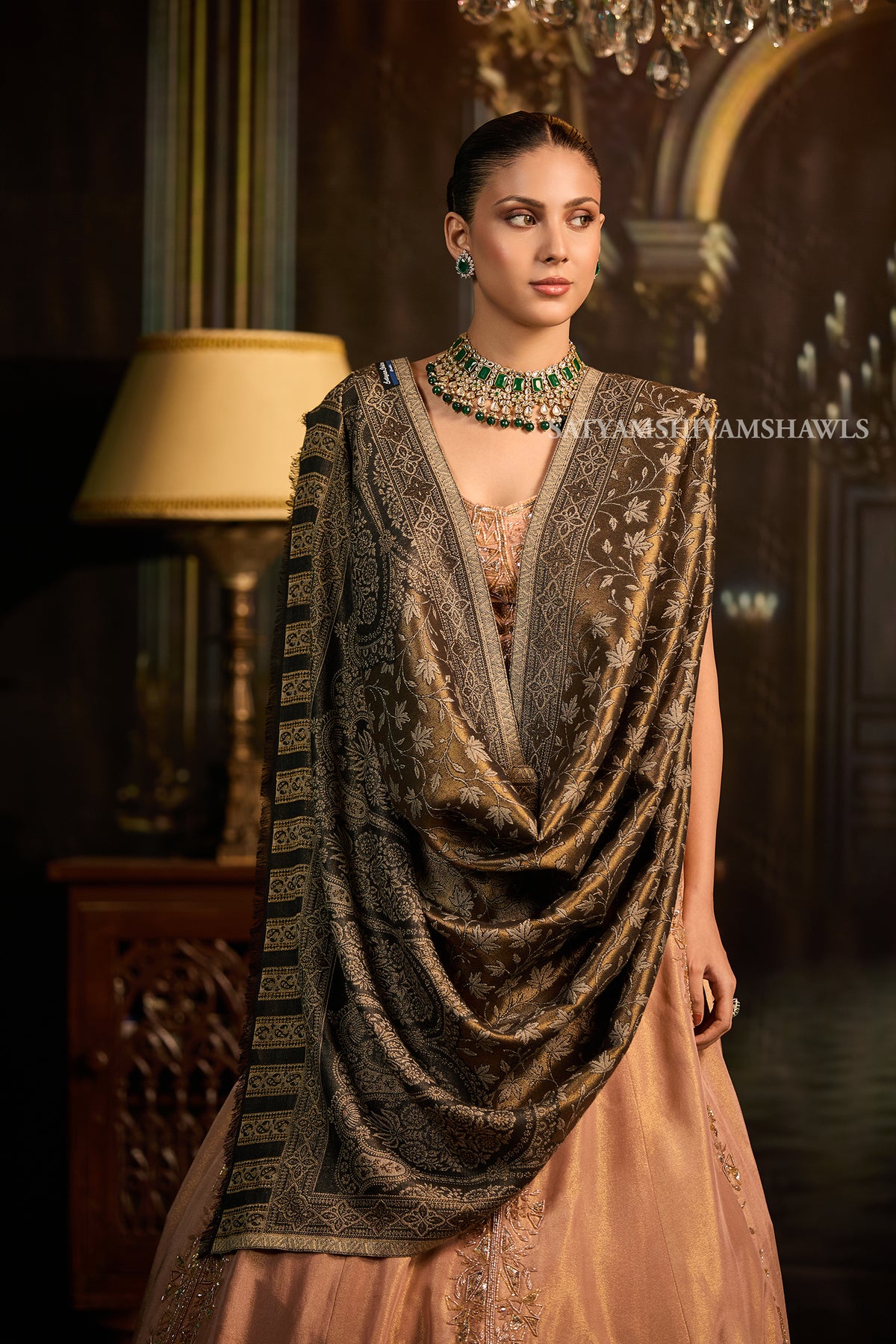 Noor-e- zari moonlight women shawl