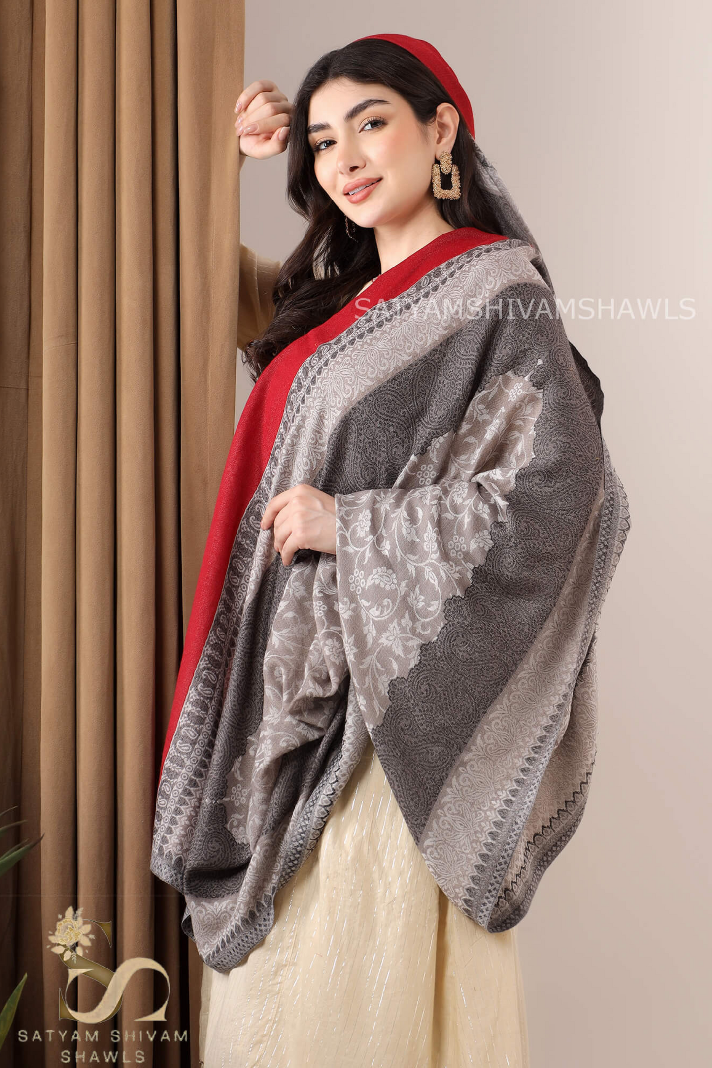 "PURE KANI MASTERPIECE" AUTHENTIC FINE WOOL KANI PASHMINA SHAWL