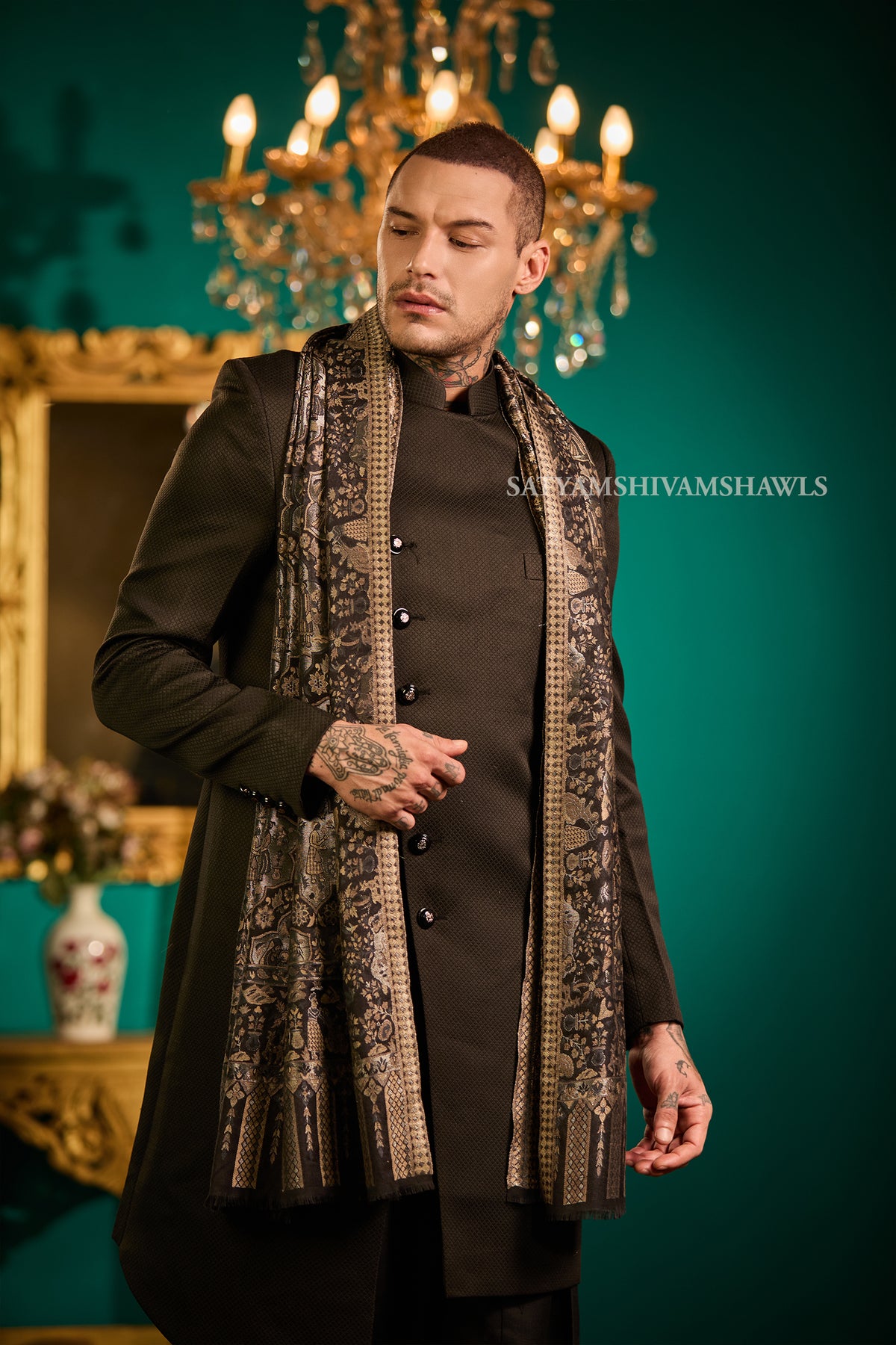 Darbar moonlight kani desingn men stole