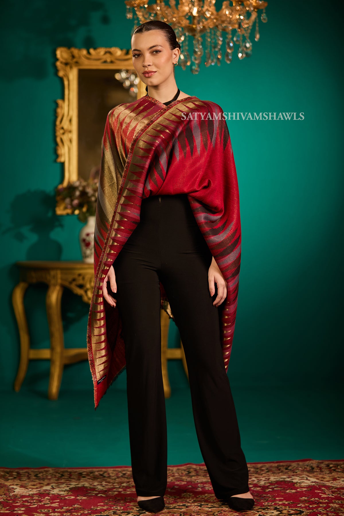 Daydream dual-tone ekat stole