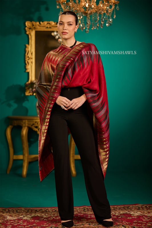 Daydream dual-tone ekat stole