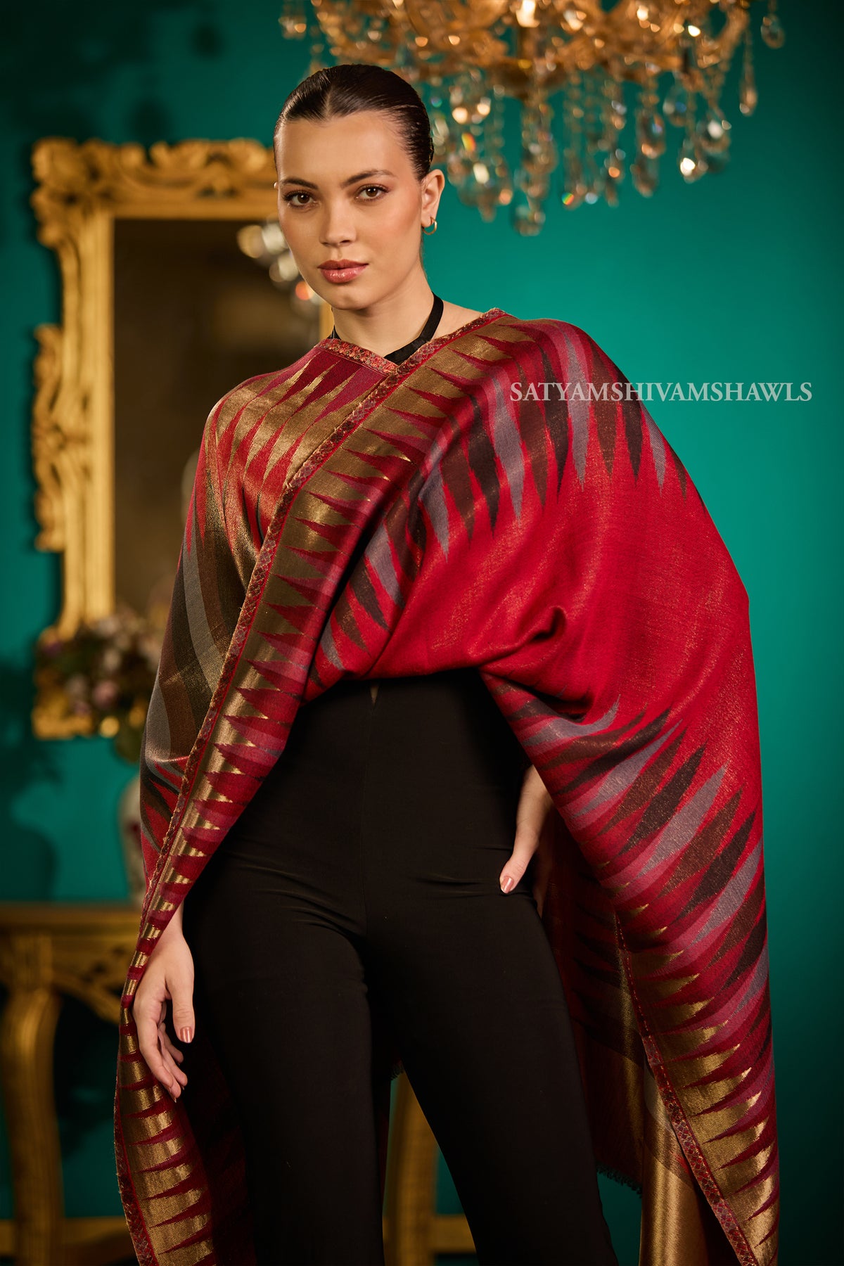 Daydream dual-tone ekat stole