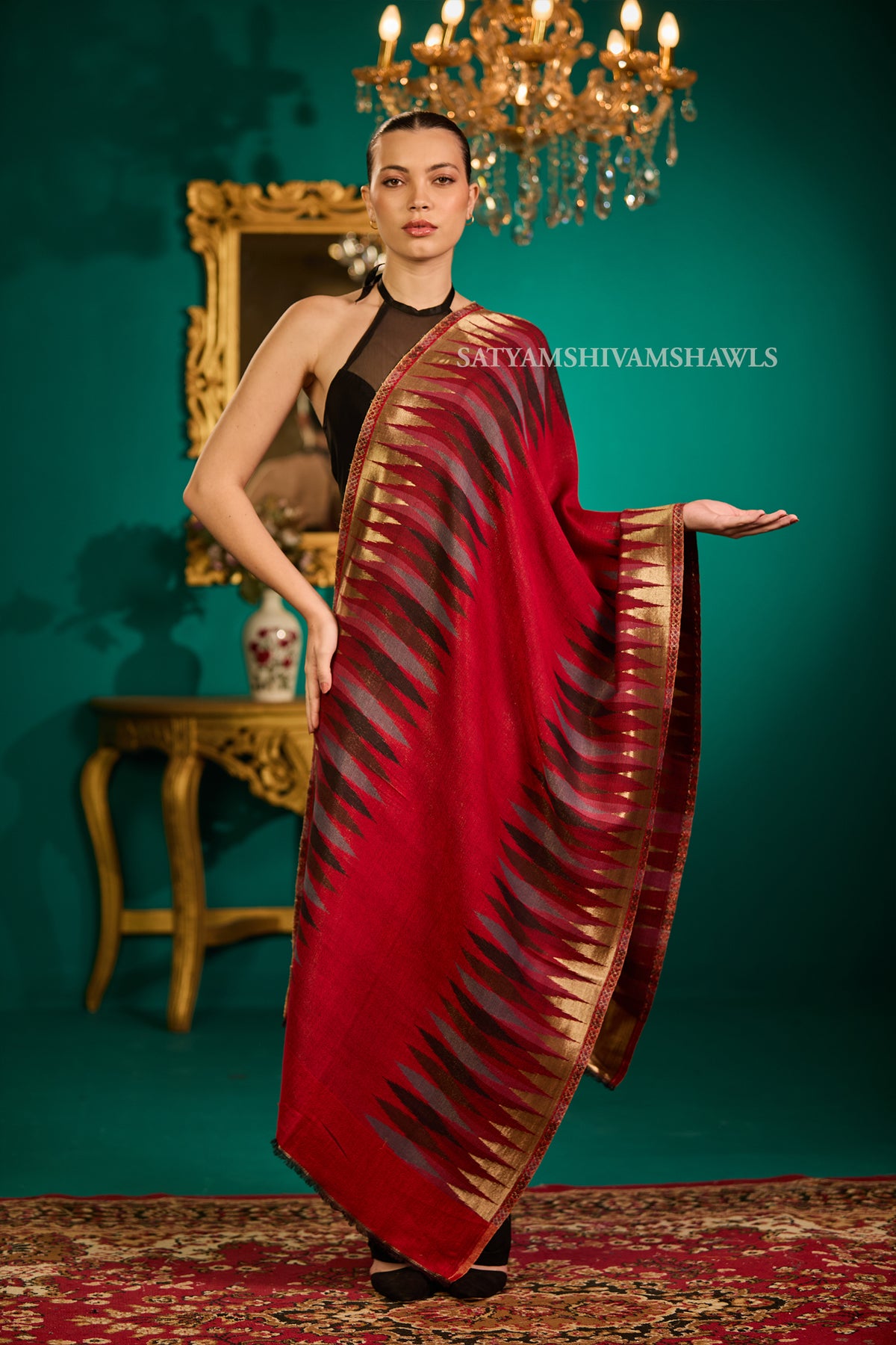 Daydream dual-tone ekat stole