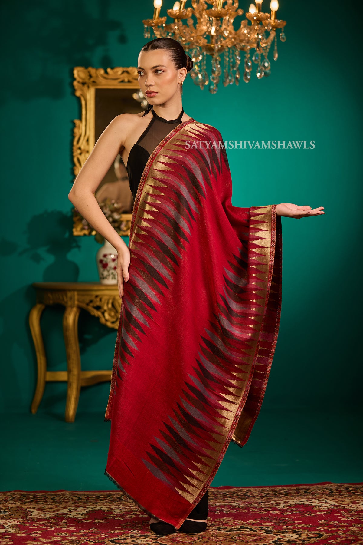 Daydream dual-tone ekat stole