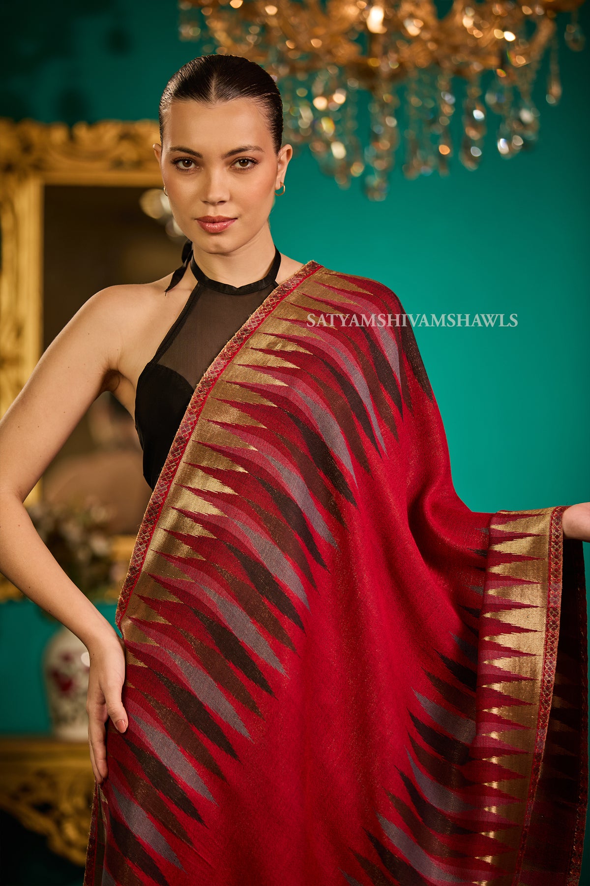 Daydream dual-tone ekat stole