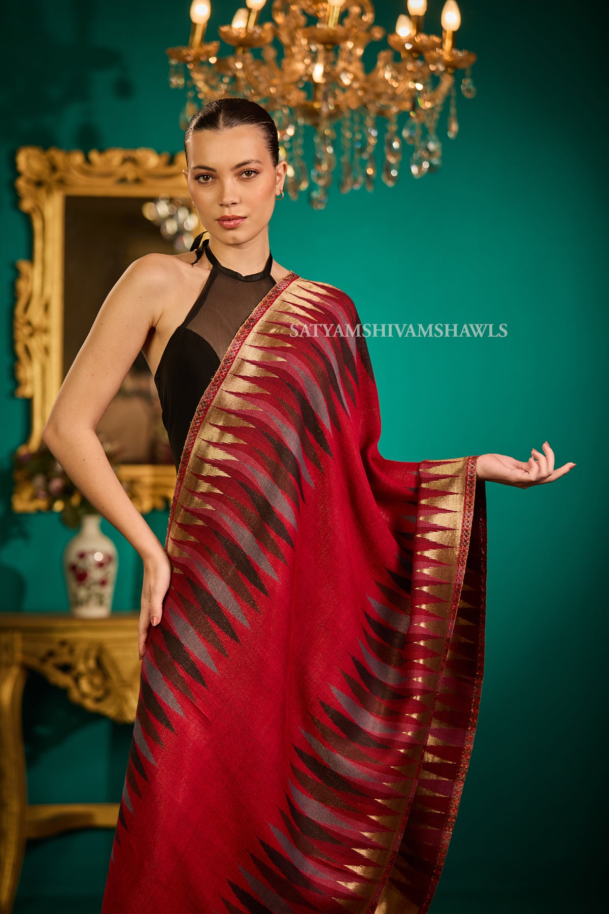 Daydream dual-tone ekat stole