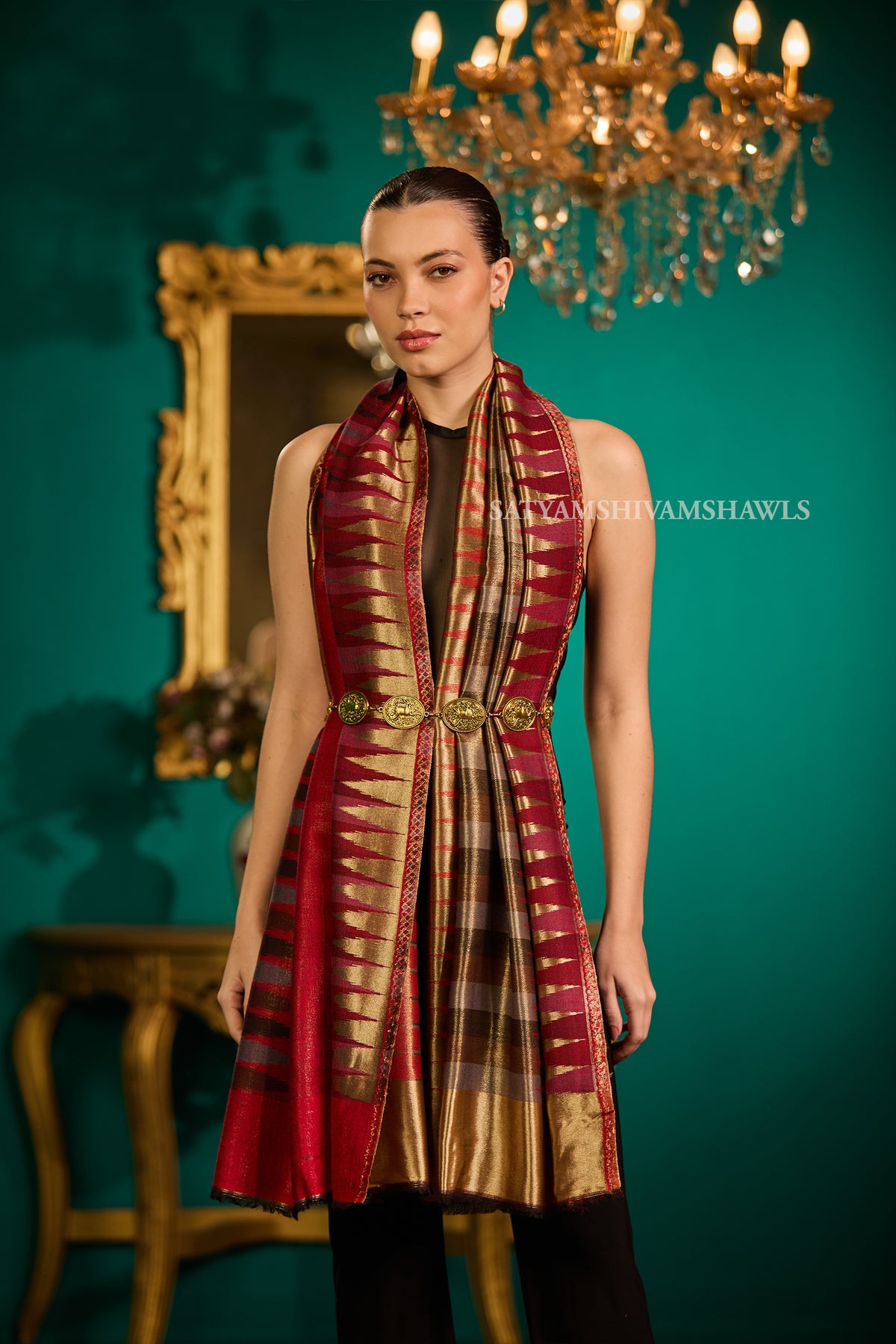 Daydream dual-tone ekat stole