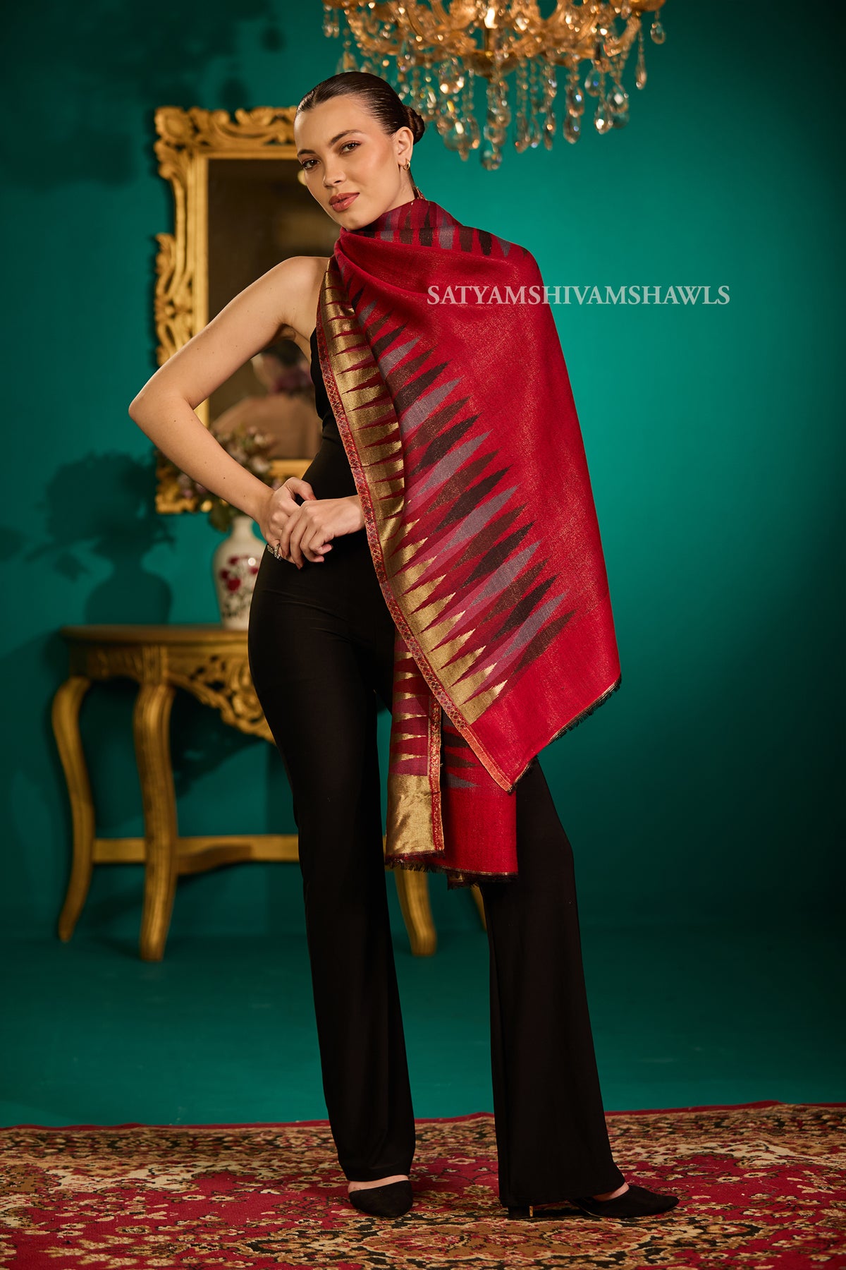 Daydream dual-tone ekat stole