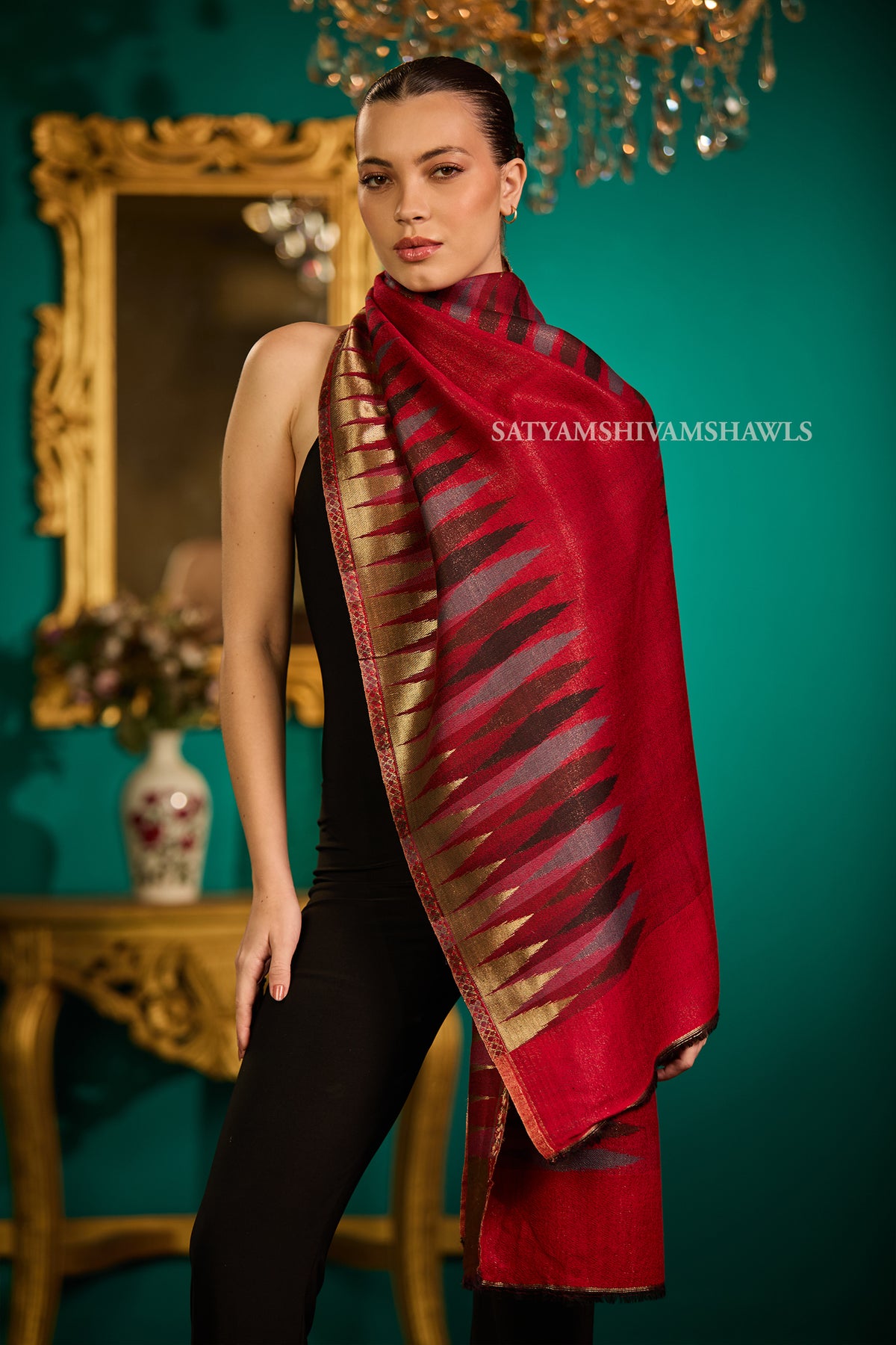 Daydream dual-tone ekat stole