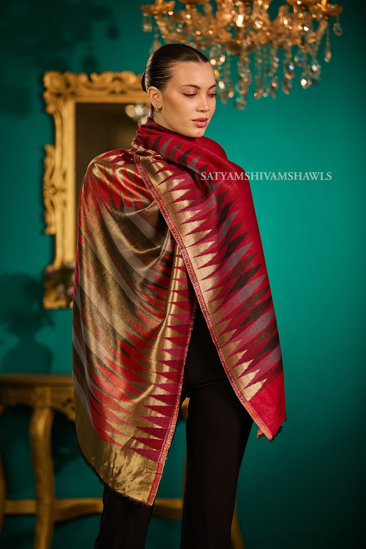 Daydream dual-tone ekat stole