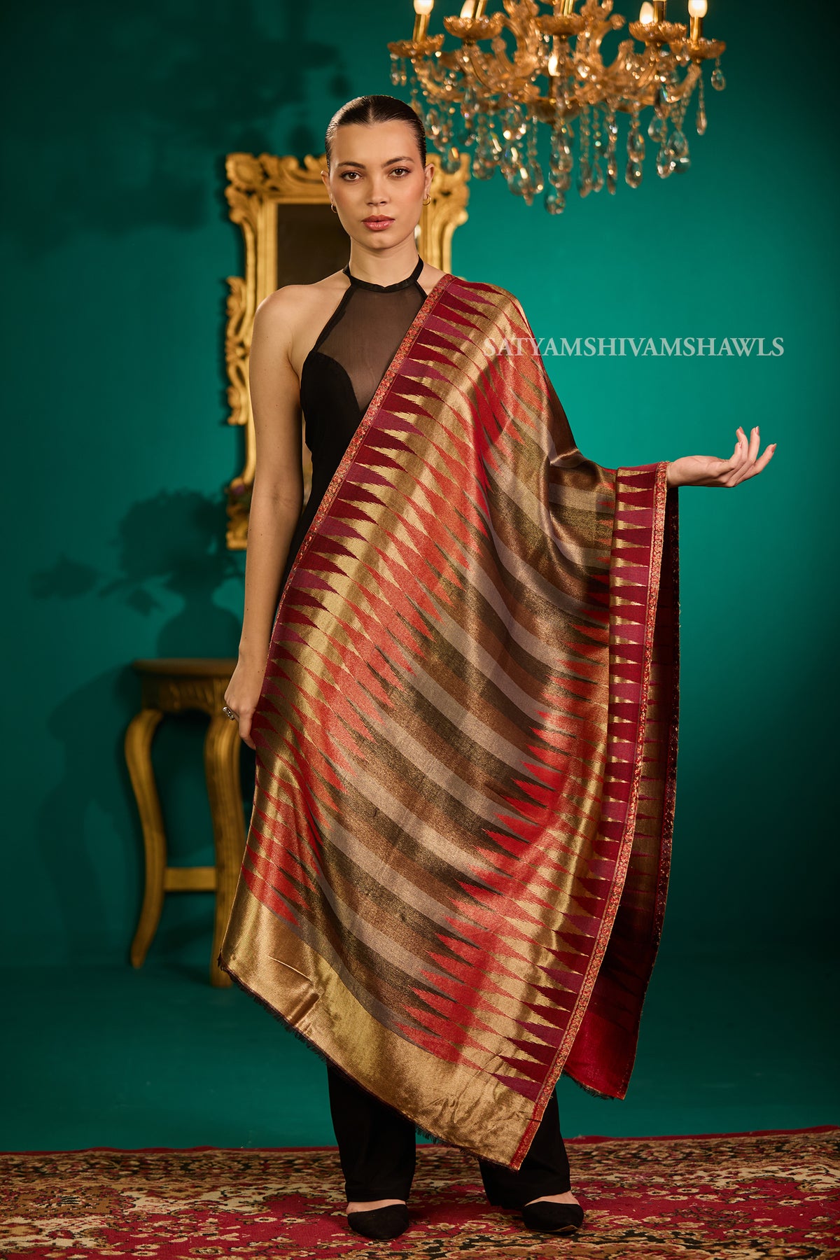 Daydream dual-tone ekat stole