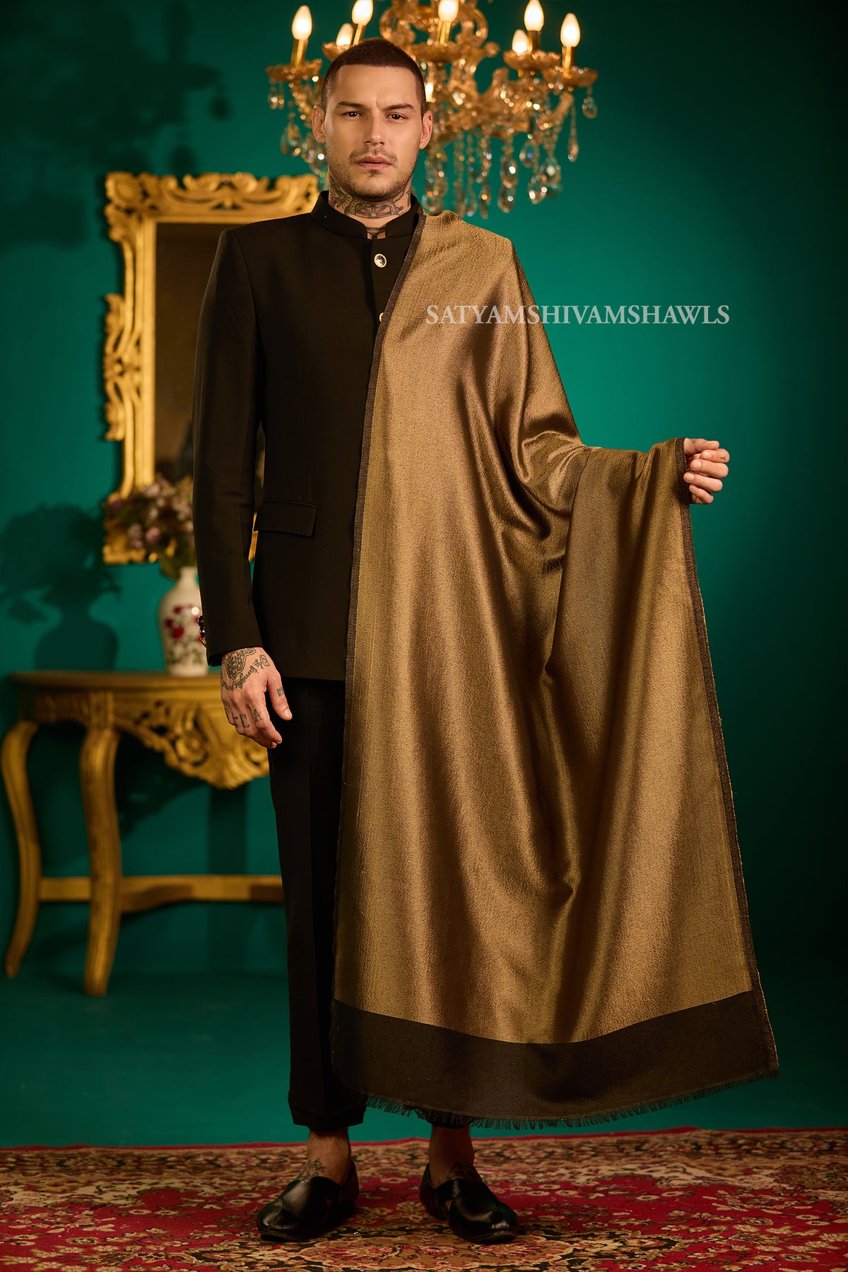 Moonlight Royal Elegance Reversible Men Stole