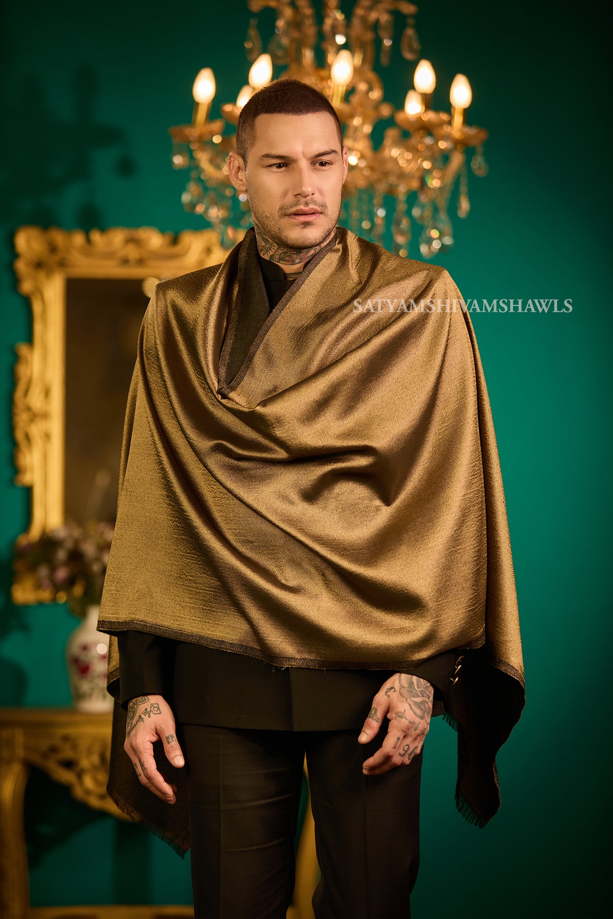 Moonlight Royal Elegance Reversible Men Stole