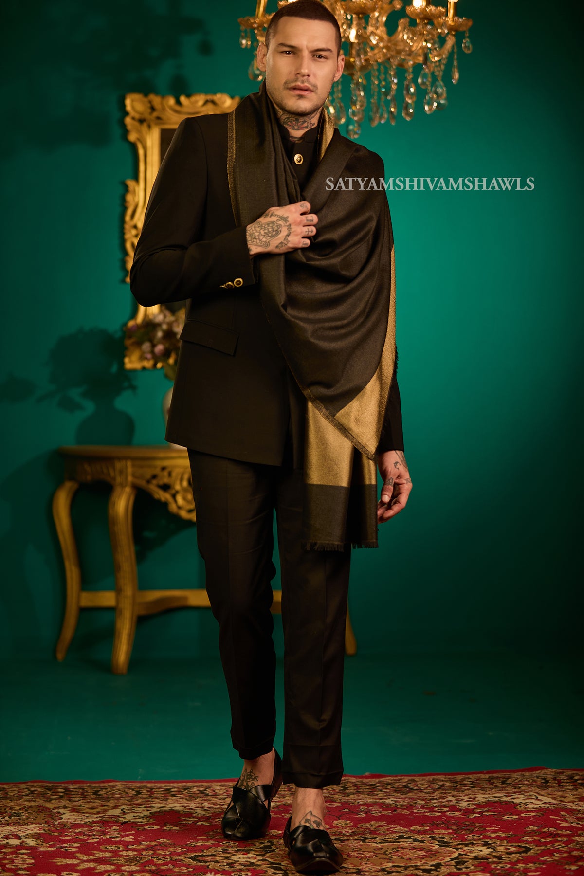 Moonlight Royal Elegance Reversible Men Stole