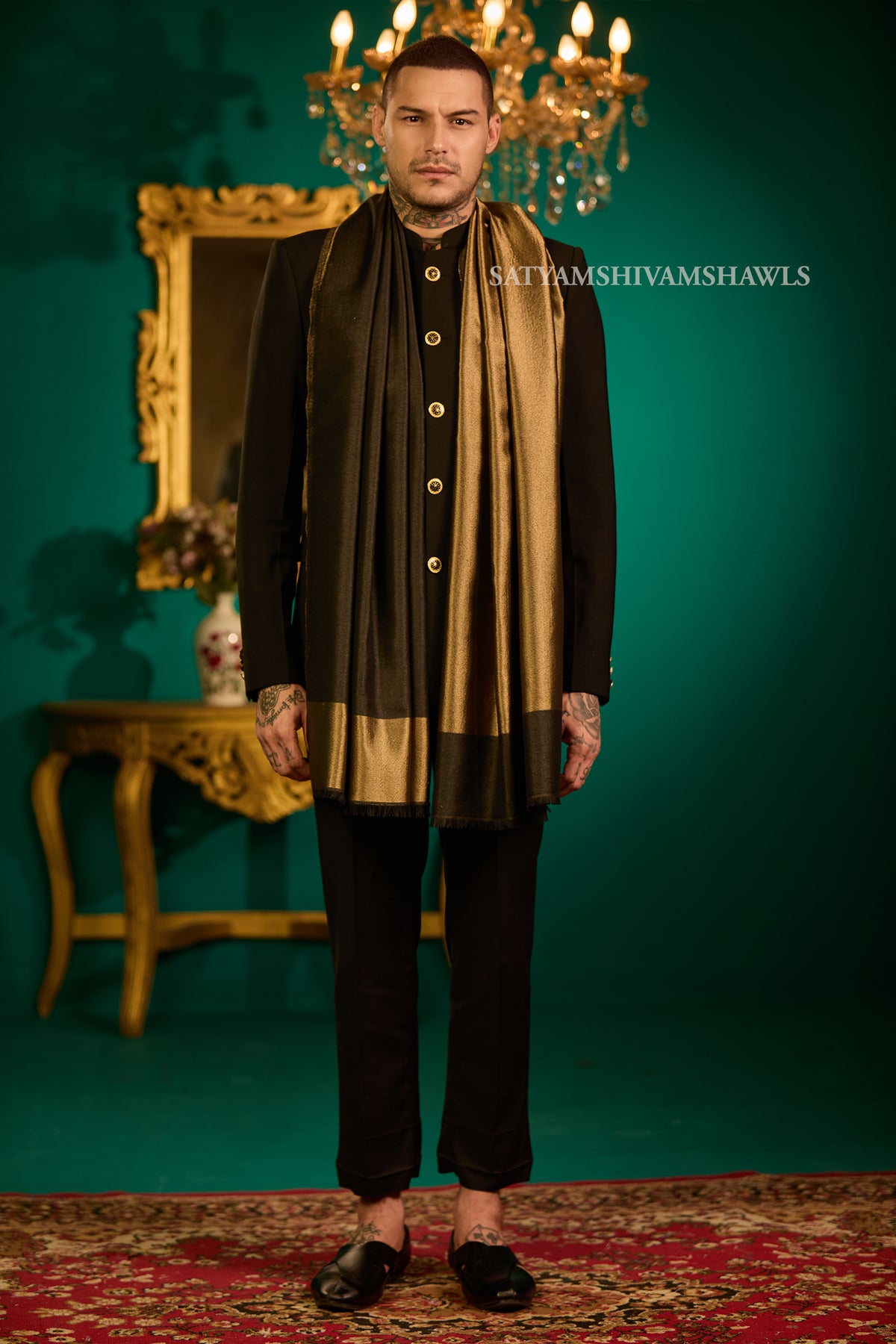 Moonlight Royal Elegance Reversible Men Stole