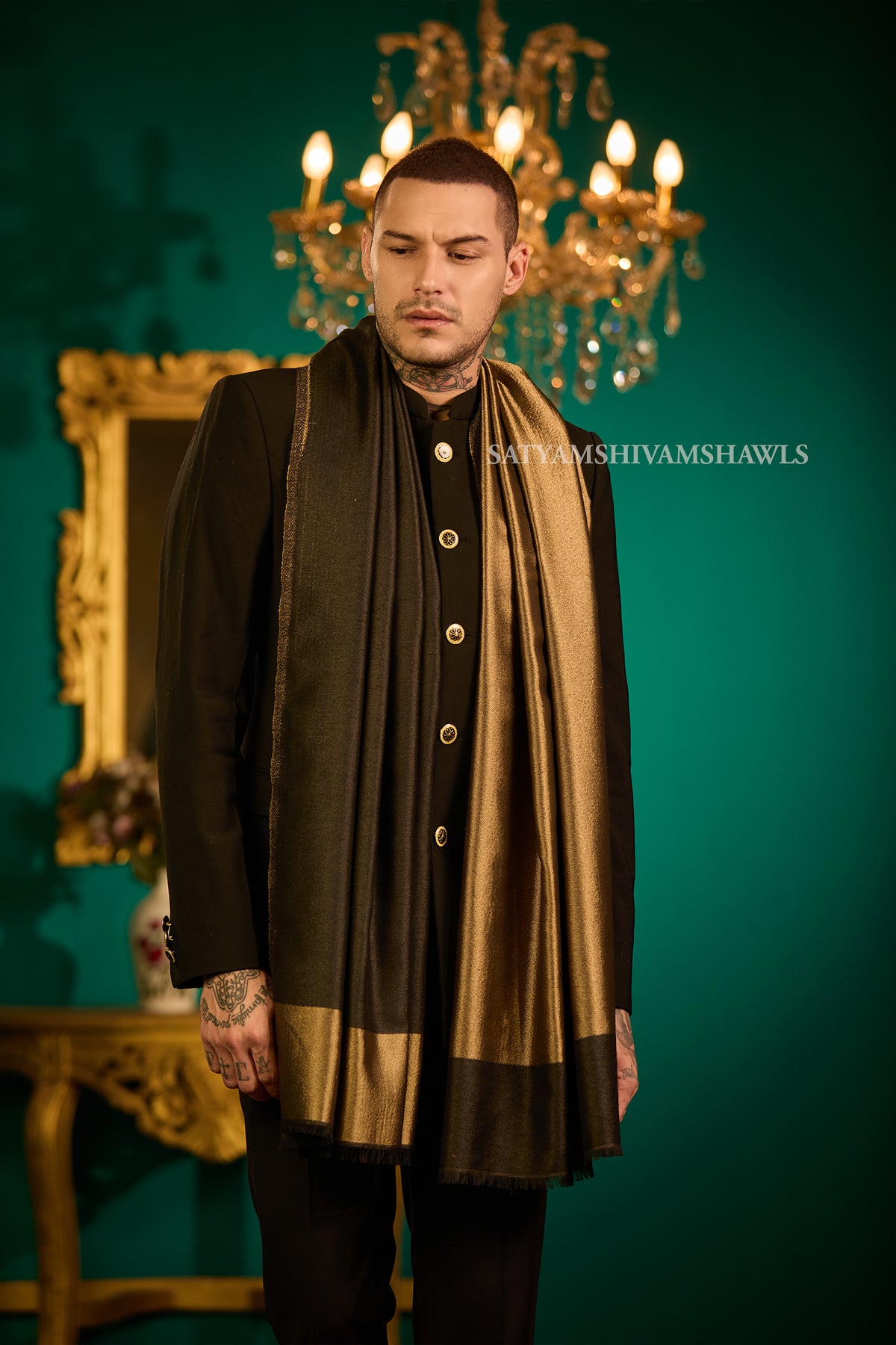 Moonlight Royal Elegance Reversible Men Stole