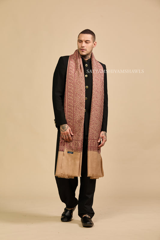 Heritage Jamawar Kani Mens Lohi Big Size
