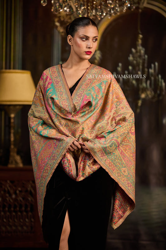 Moonlight Kaleidoscope Kani Stole