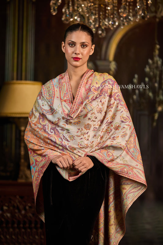 Gul-e-Noor Jamawar Womem Stole