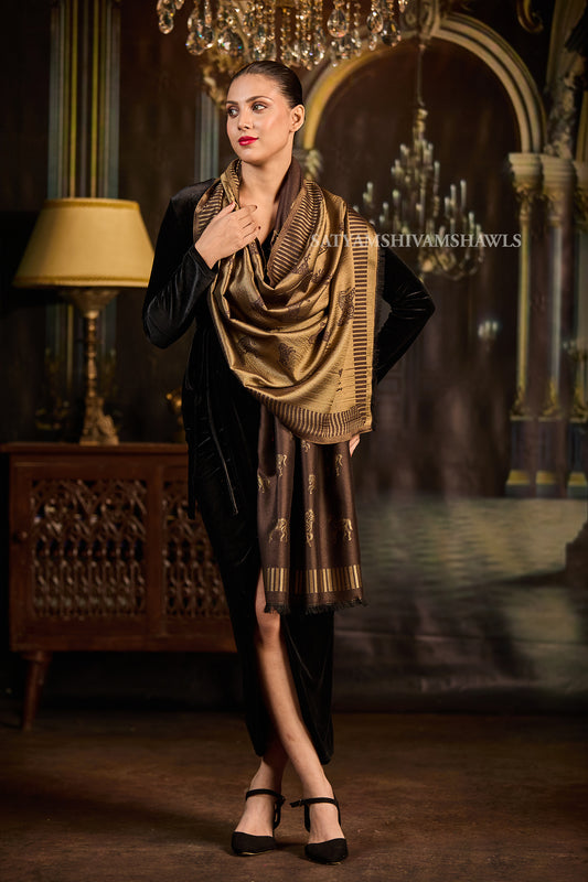 Moonlight Royal Horse Women Stole