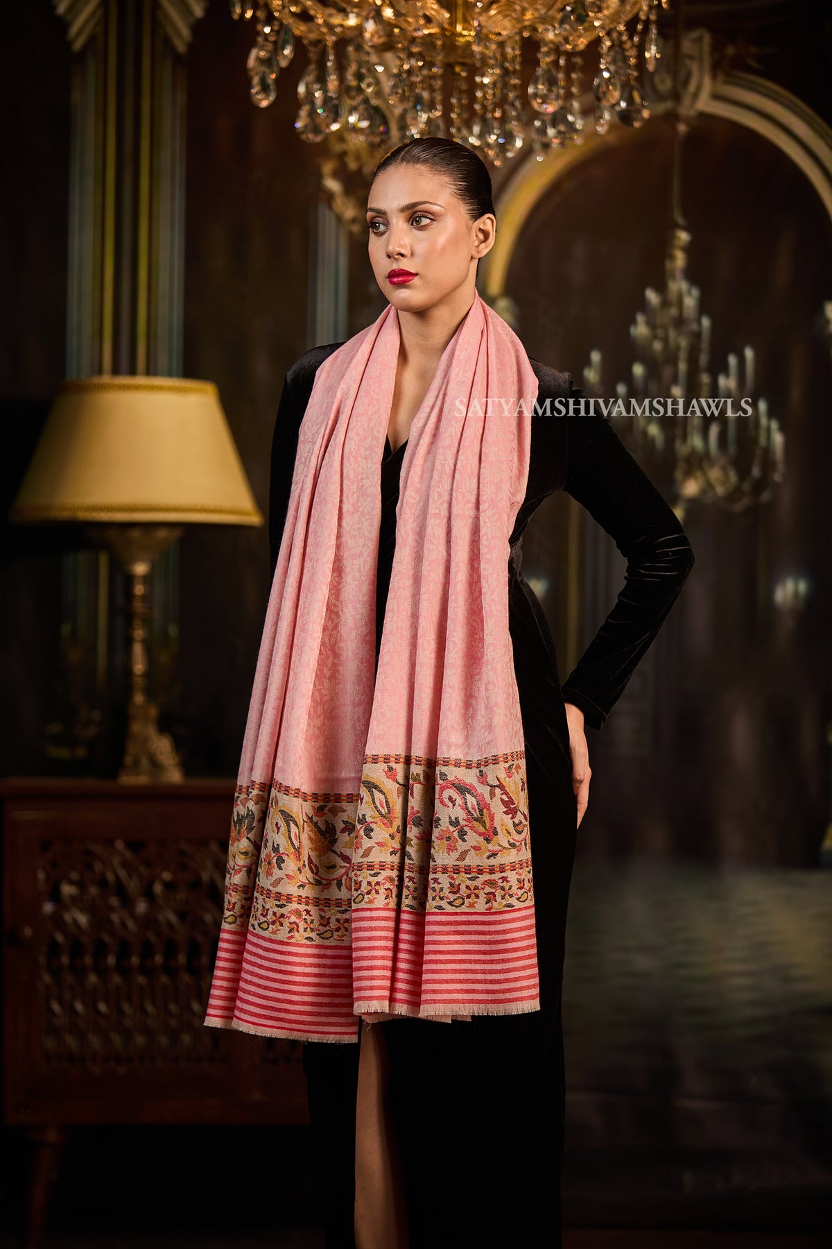 Gul-e-Meher – Handcrafted Heritage Shawl