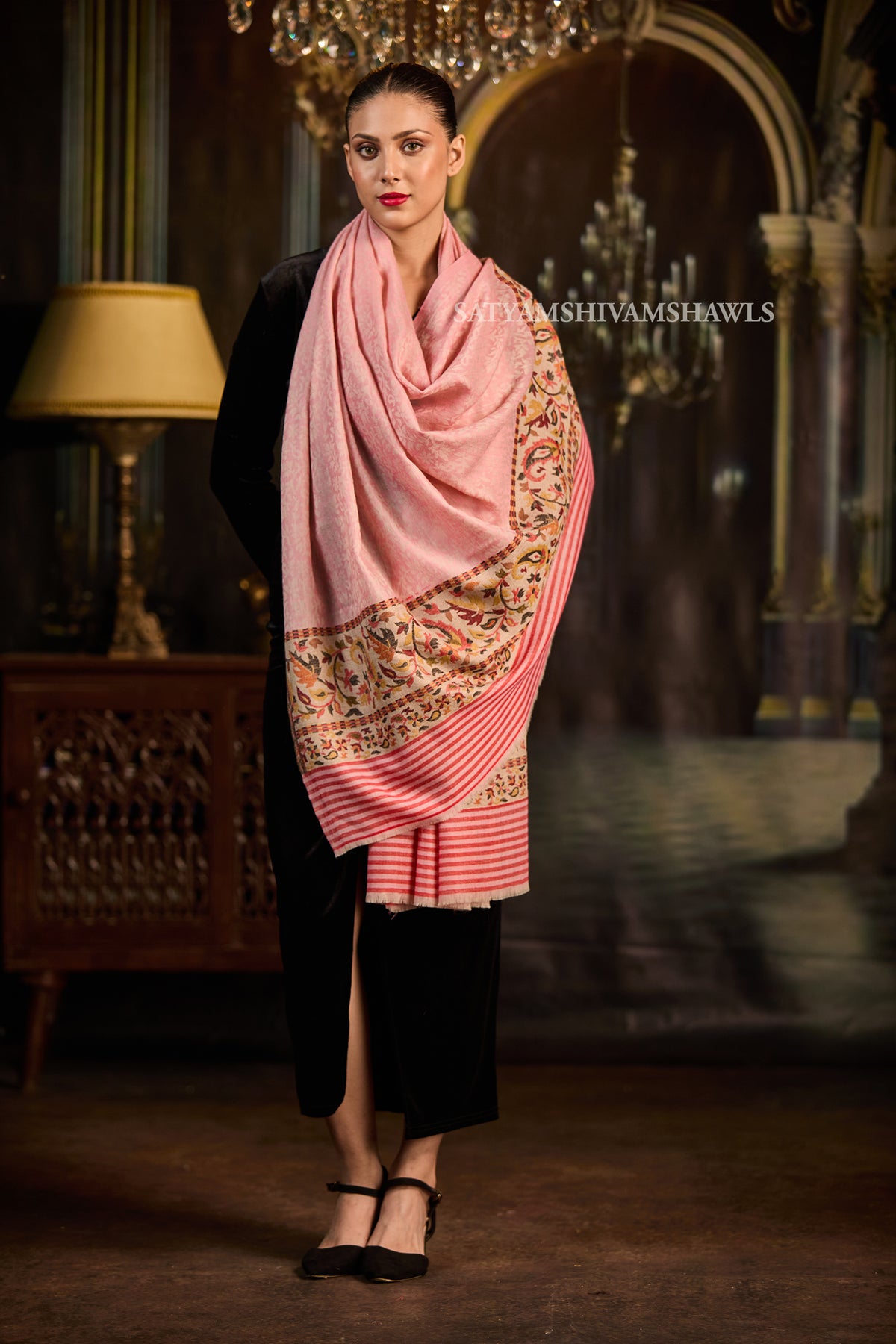 Gul-e-Meher – Handcrafted Heritage Shawl