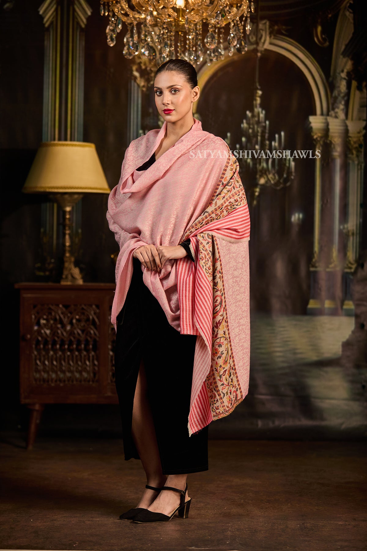 Gul-e-Meher – Handcrafted Heritage Shawl