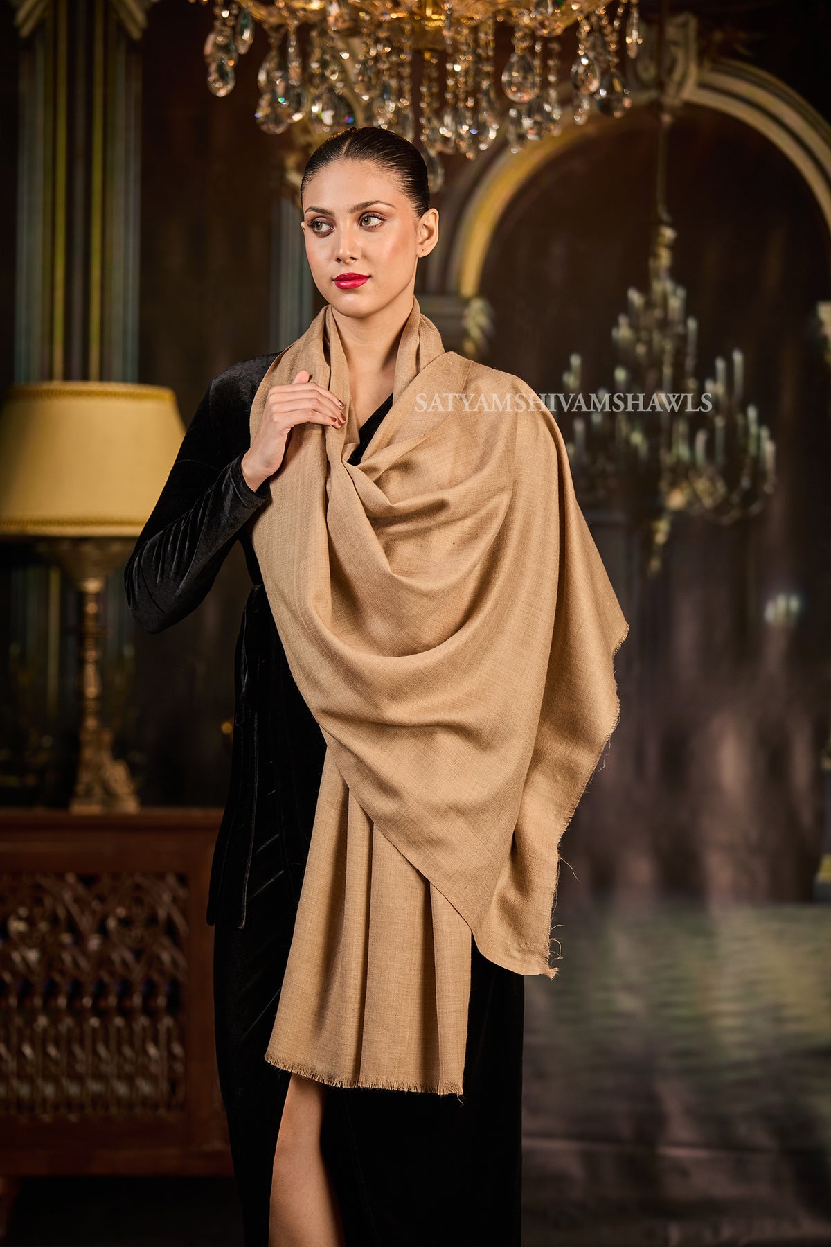 Pure wool palin women Stole