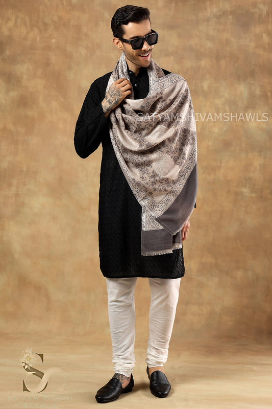 TURKISH SELF KANI WOVEN DESIGN,STOLE,SKIN,&MENS