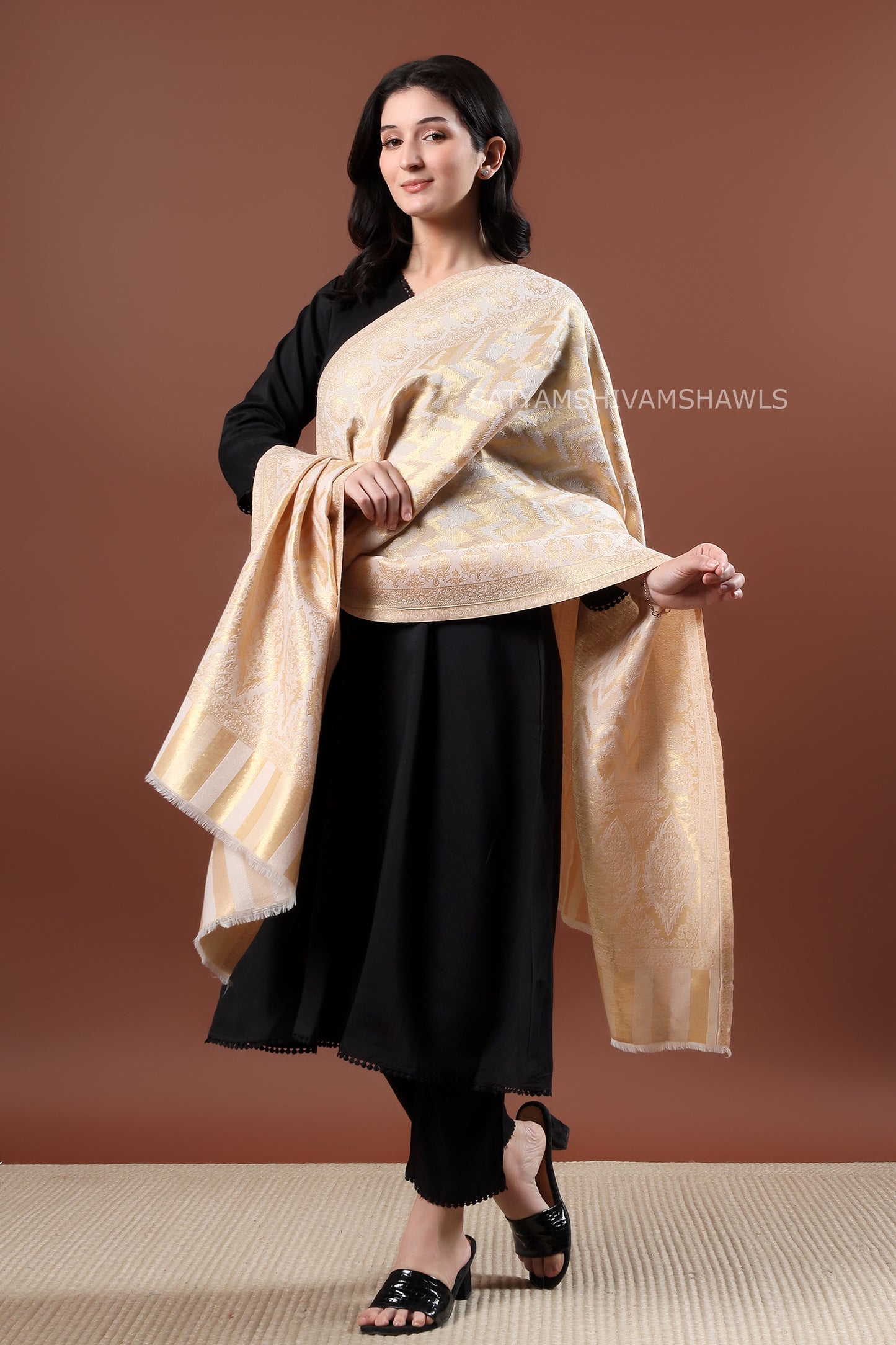 Daydream dual-tone ekat reversible stole