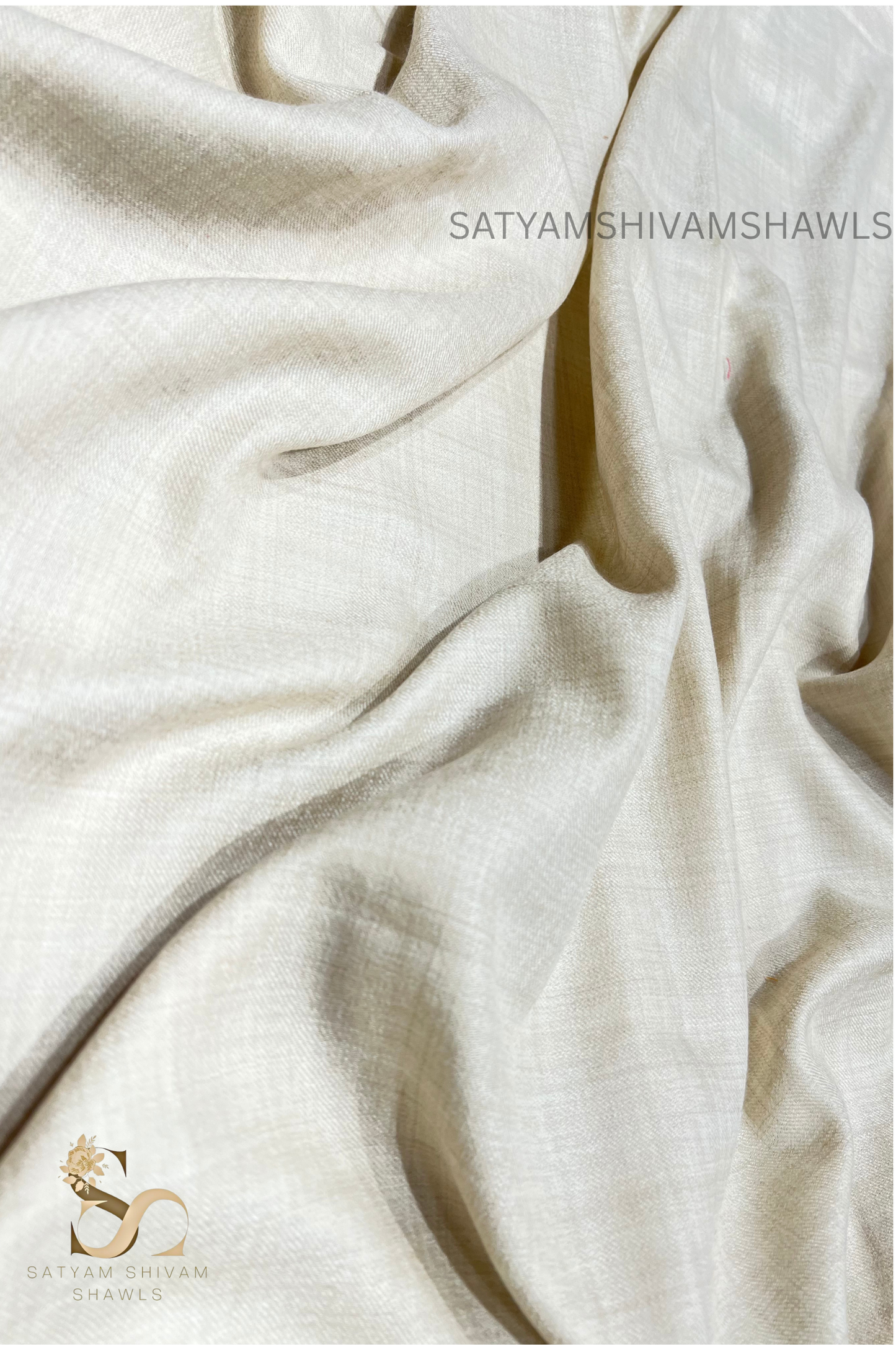 PASHMINA MENS  100% CERTIFIED PURE WOOL SUPER FINE RING SHAWL, FULL SIZE , LIGHT SKIN
