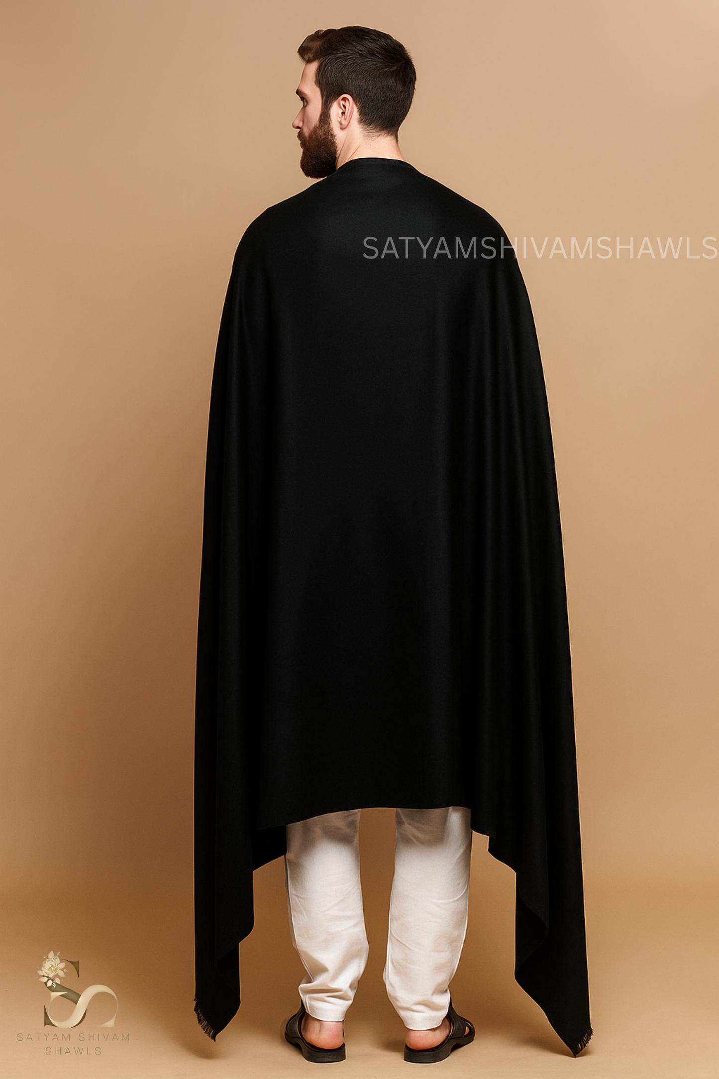 PASHMINA WOOL MENS LOHI SHAWL , SOFT, WARM AND LIGHT WEIGHT,BIG SIZE