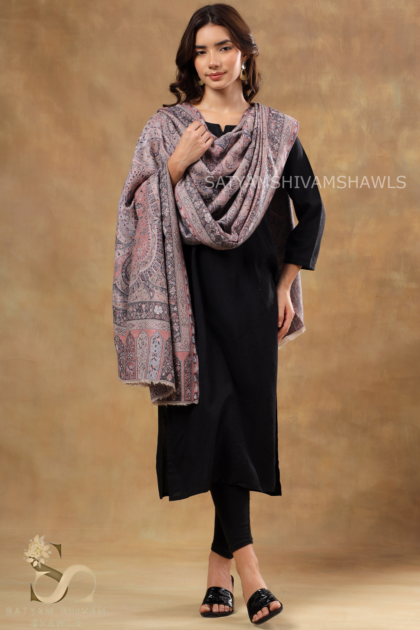 TURKISH PAISELY FINE WOOL PASHMINA JAMAWAR KANI SHAWLS,VERY LIGHT WEIGHT AND WARM
