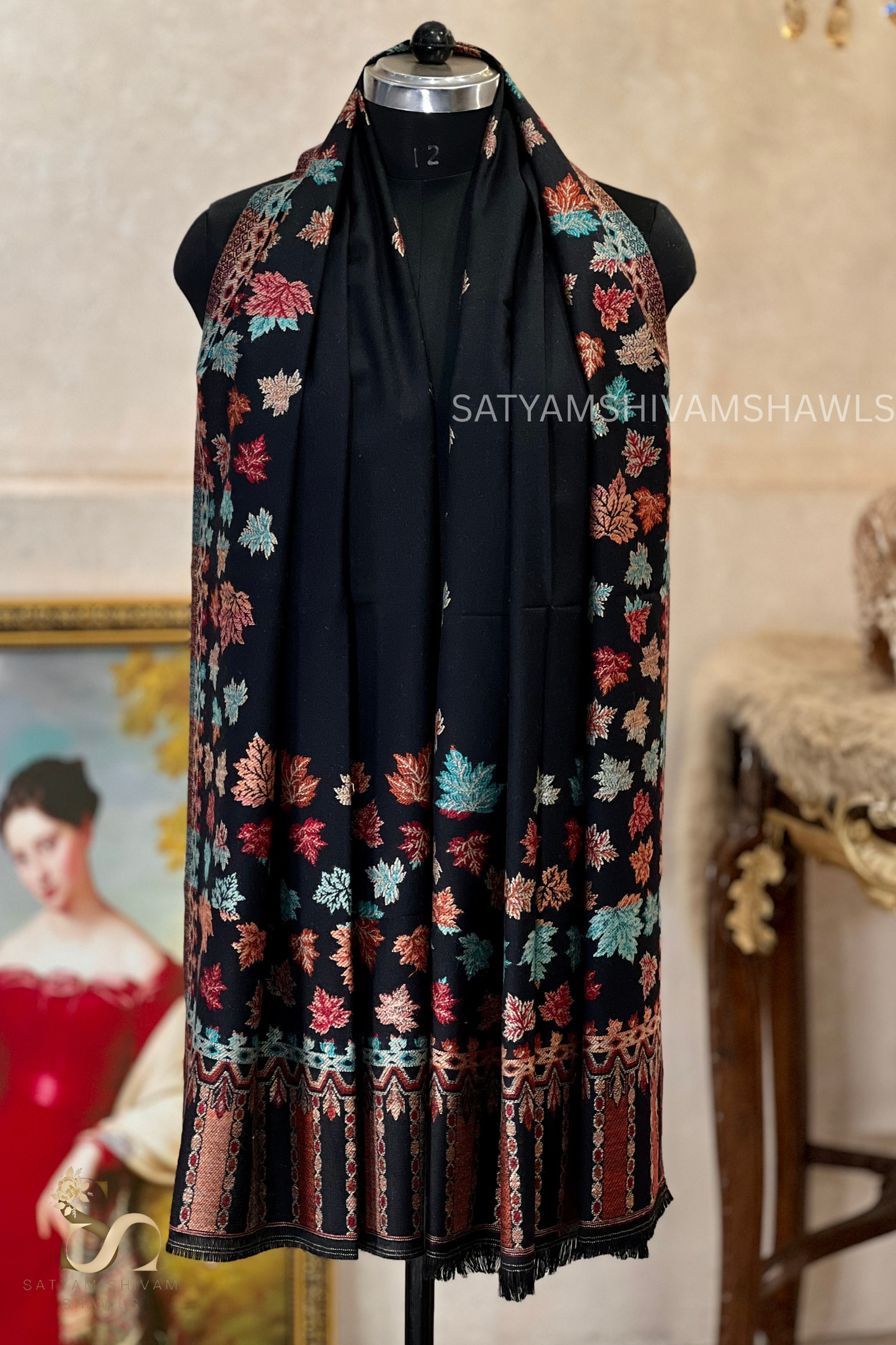 vintage royal chinnar multi border