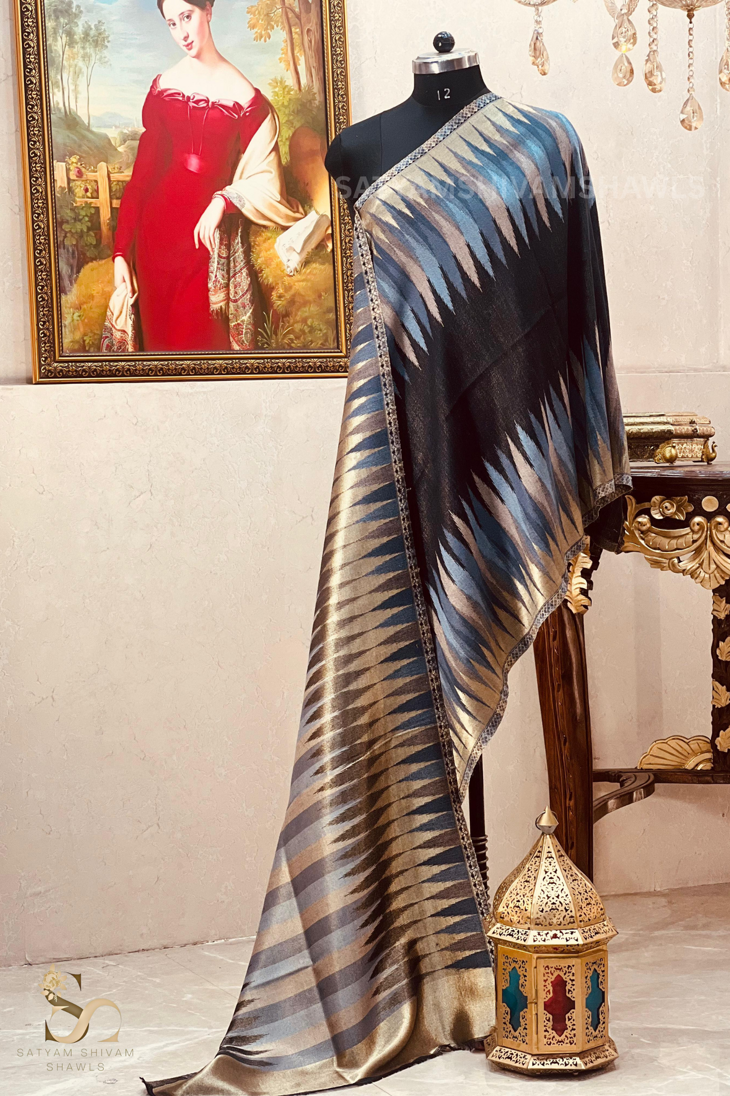 Daydream dual-tone ekat reversible stole