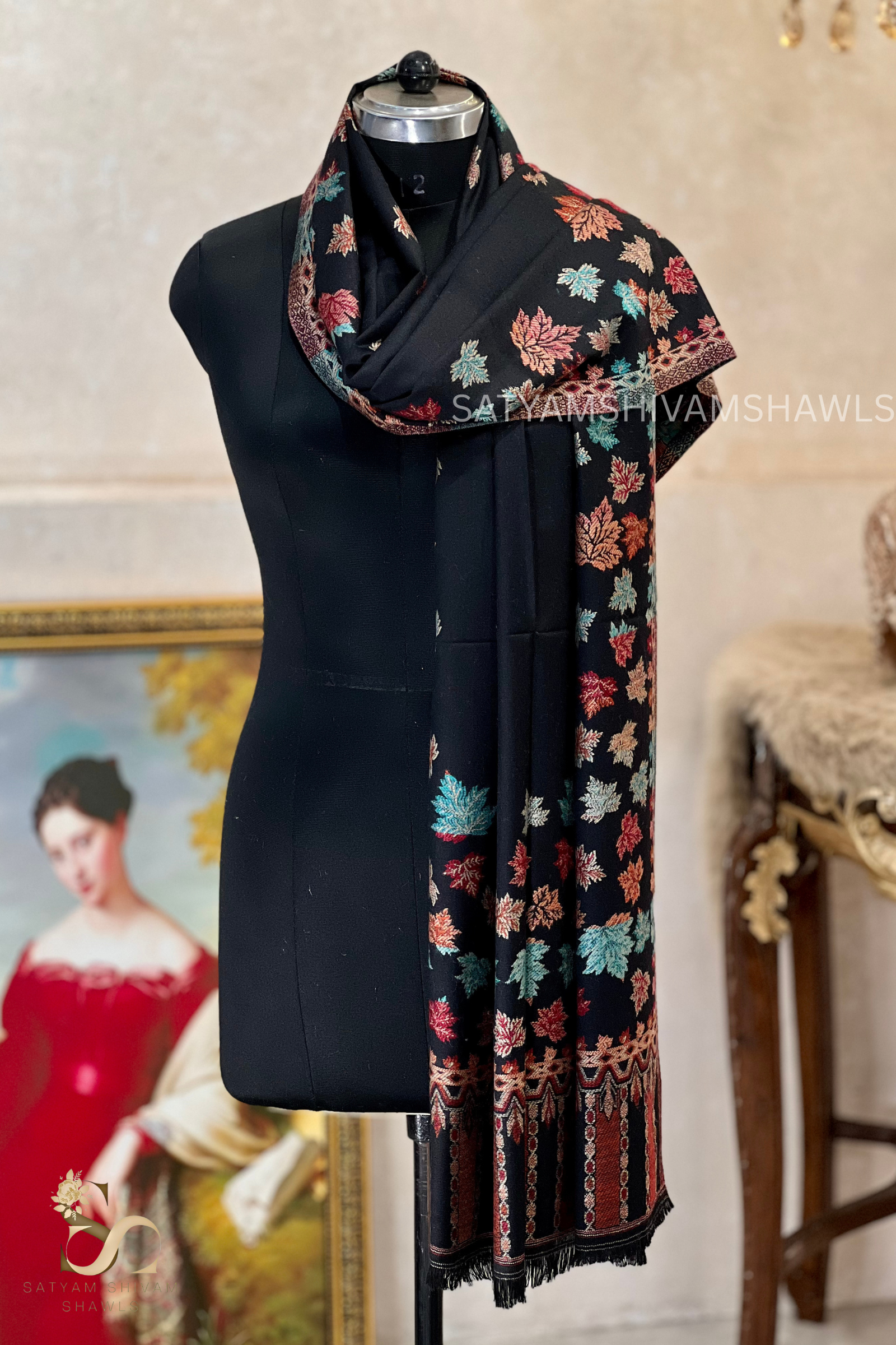 vintage royal chinnar multi border