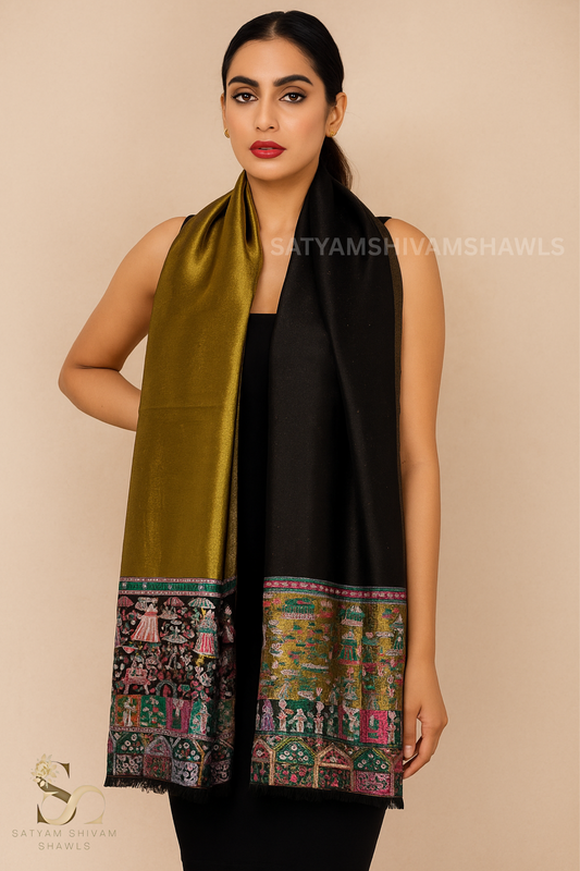 TWILIGHT REVERSIBLE KANI PALLA STOLE