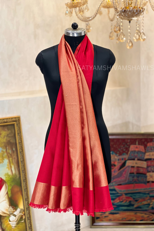 Twilight moonlight reversible stole red