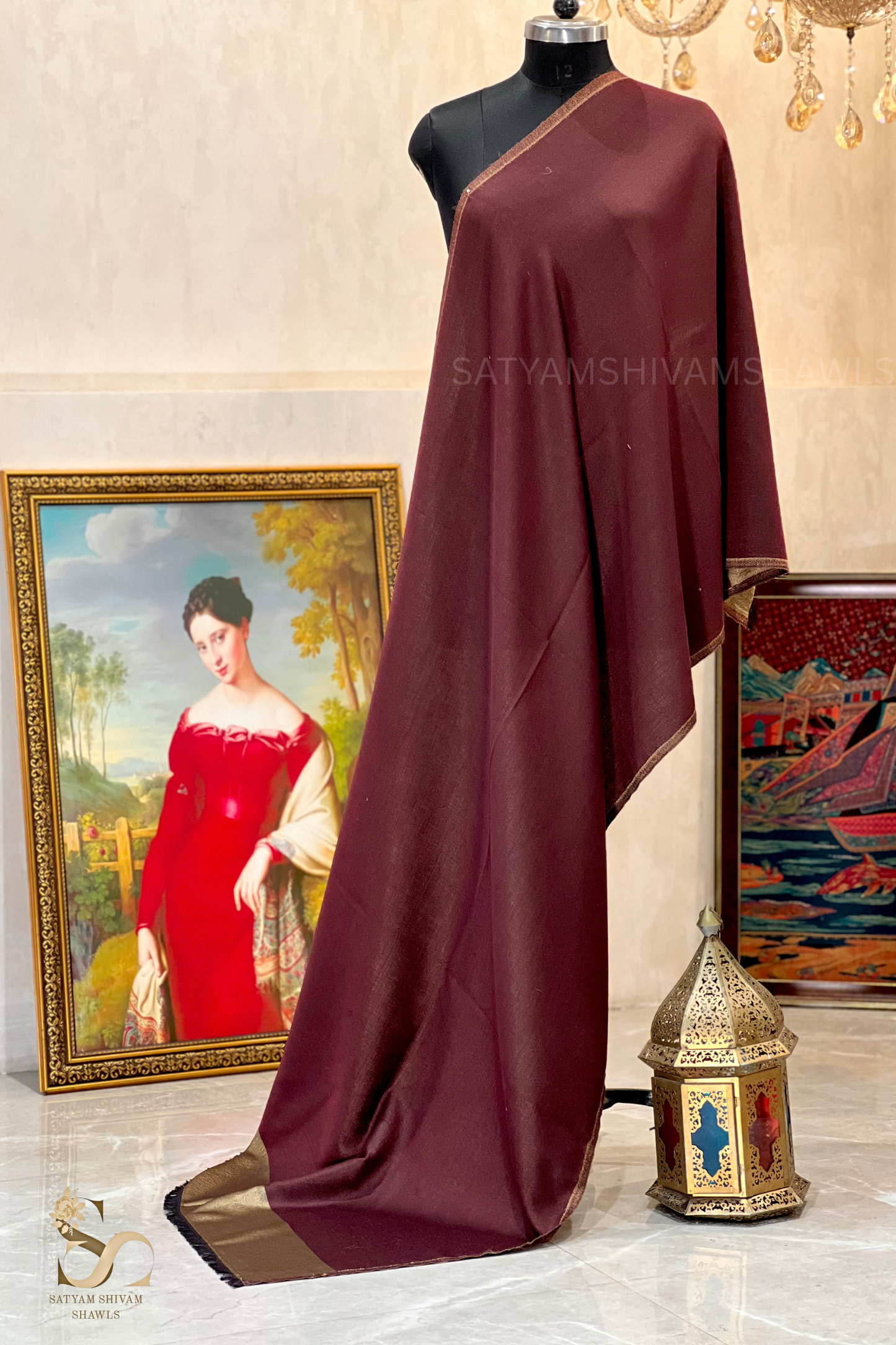 Twilight moonlight reversible stole