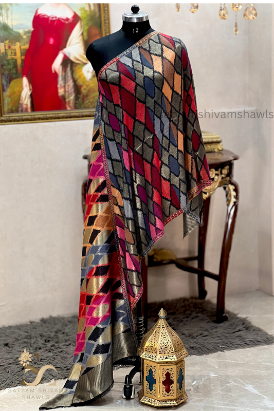 Daydream dual-tone ekat stole