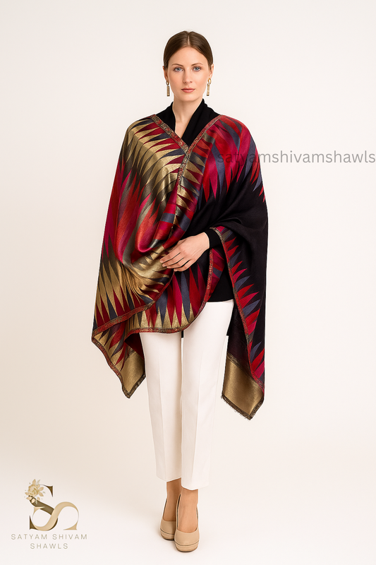 Twinlight reversible  ekat design stole