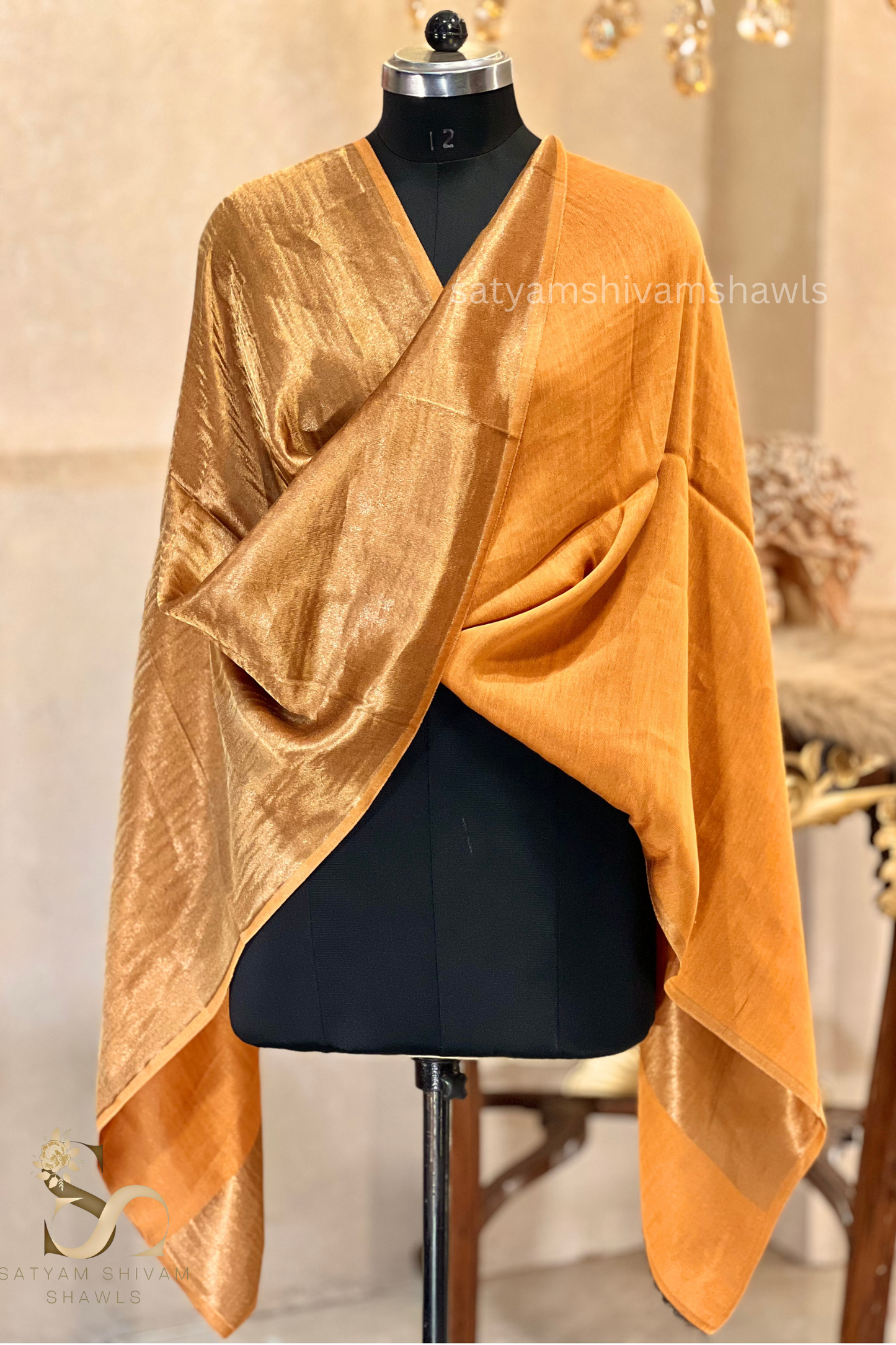 Twilight moonlight reversible stole