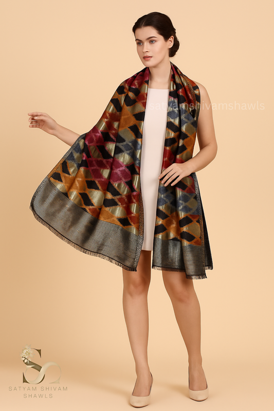 Daydream dual-tone ekat reversible stole