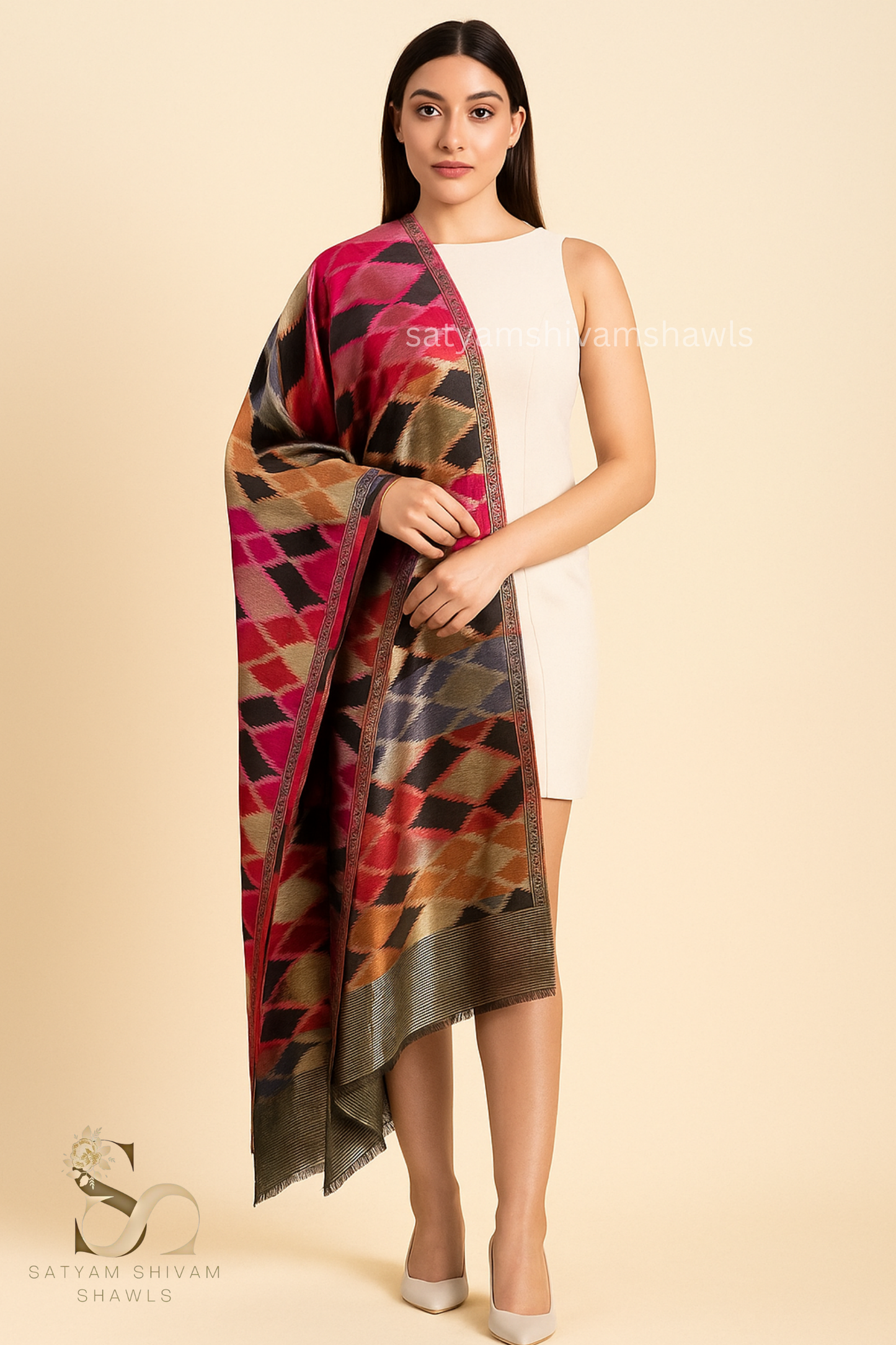 Daydream dual-tone ekat reversible stole