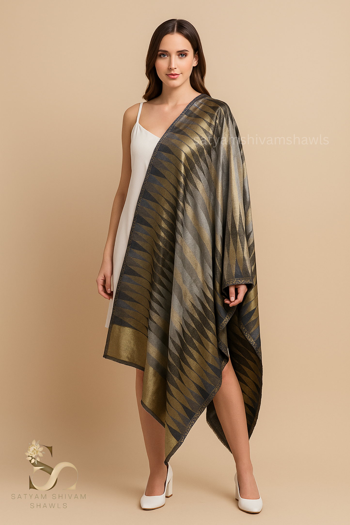 Daydream dual-tone ekat reversible stole