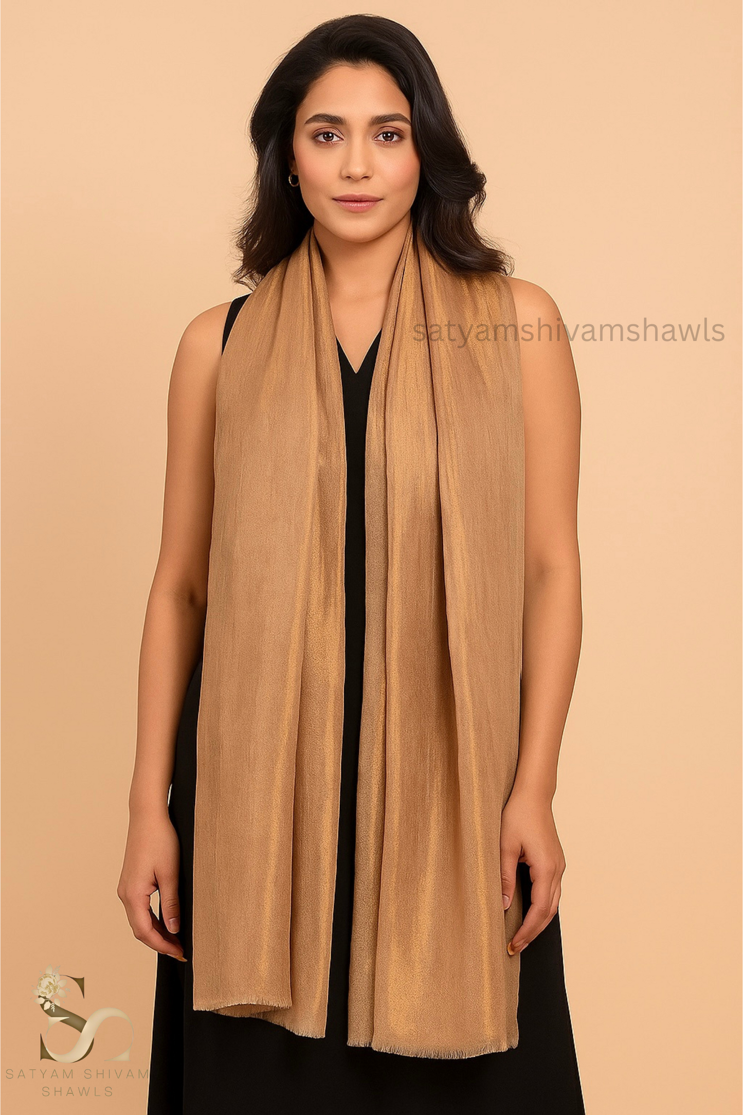 Twilight Collection, Metallic Thread Weave, Fine Wool, light ,gold