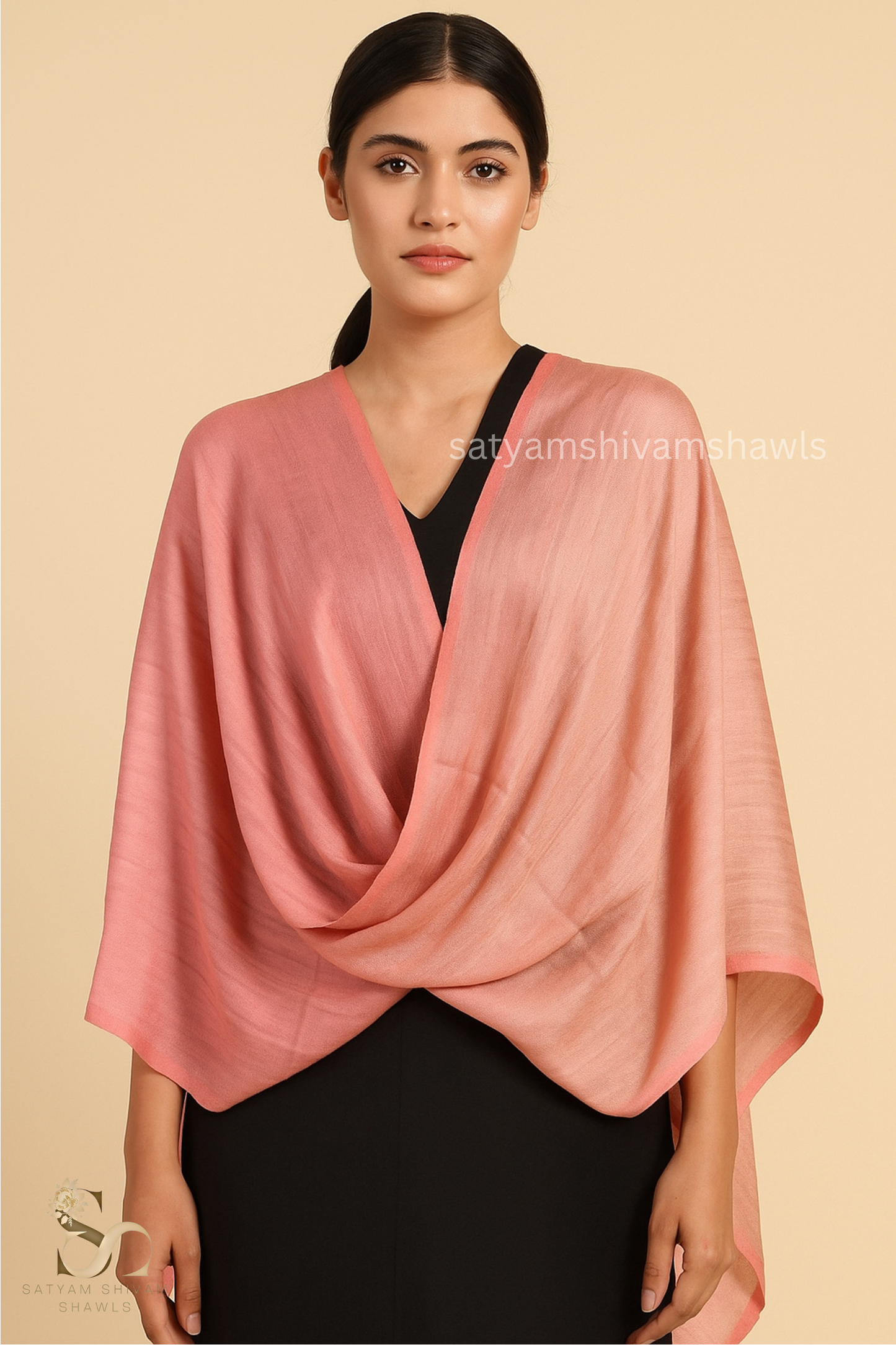 Twilight reversible Collection, Metallic Thread Weave, Fine Wool, marron ,gold