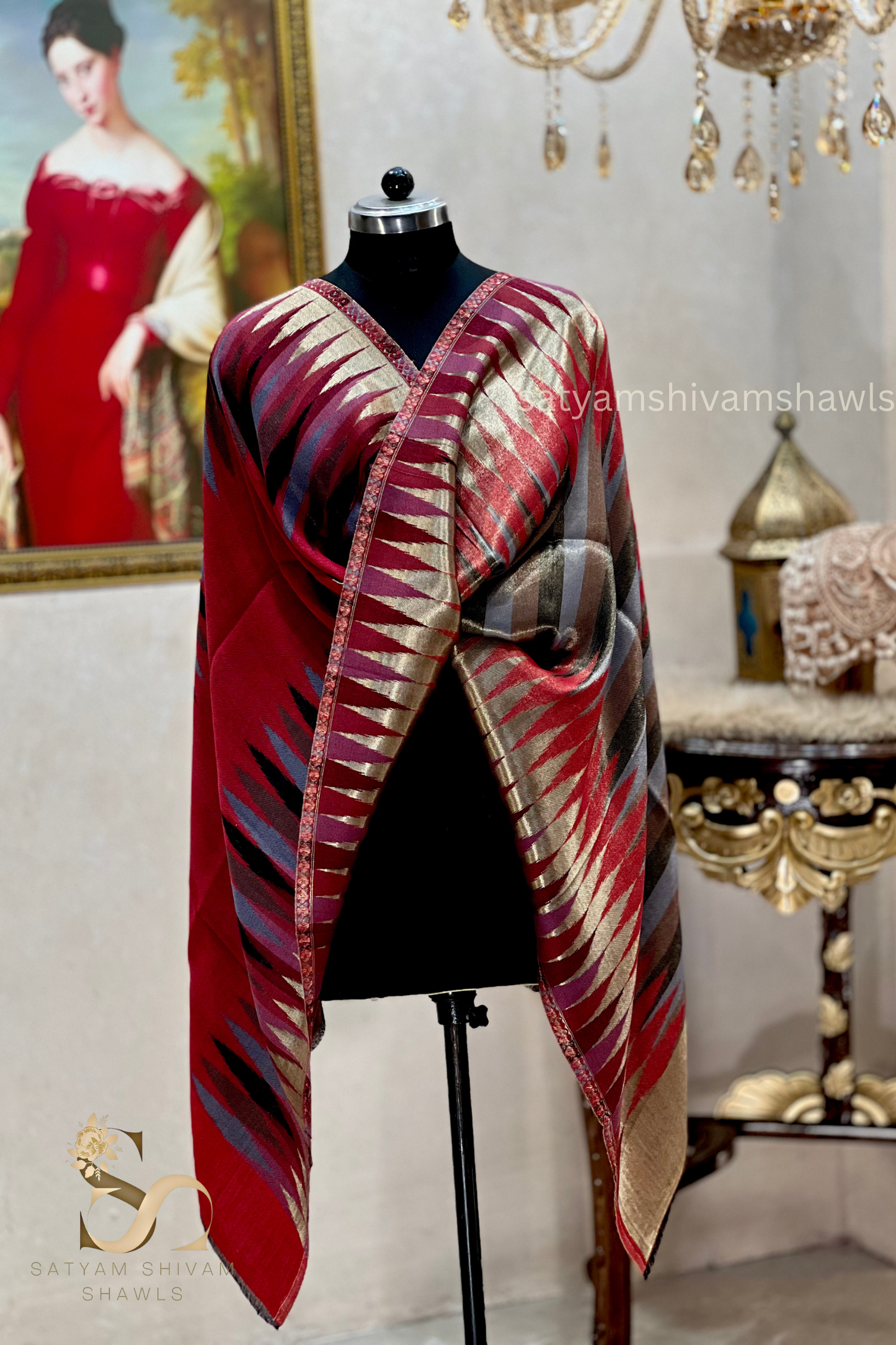 Daydream dual-tone ekat stole