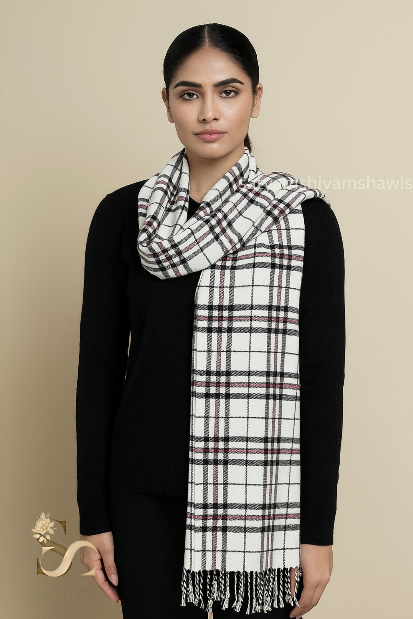 Heritage checks design stole