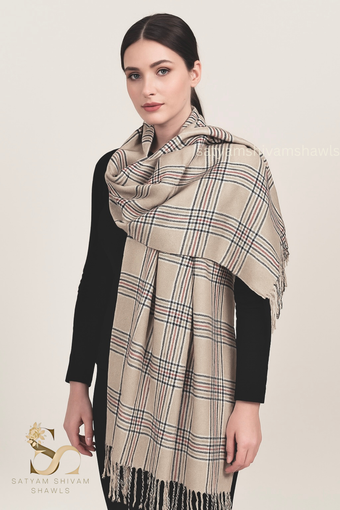 Heritage checks design stole